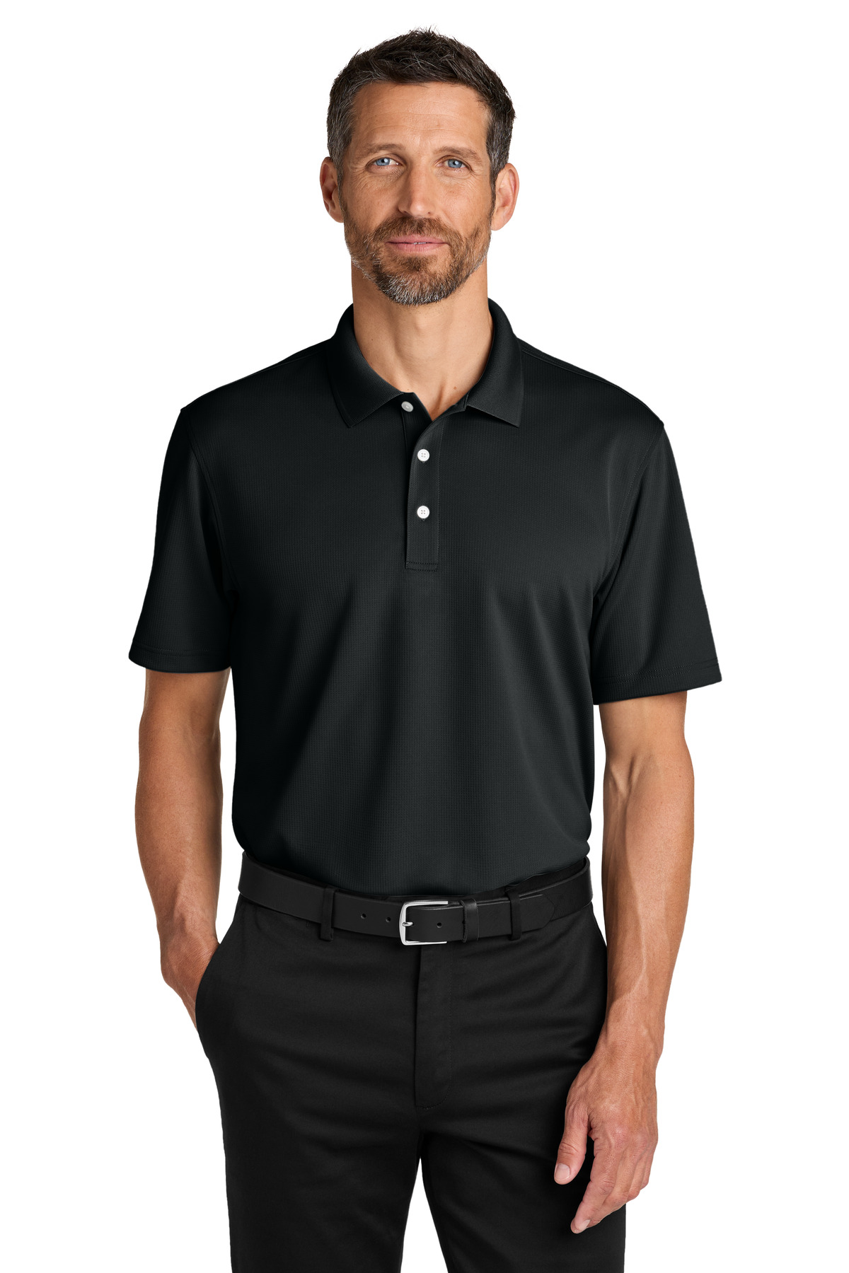 Port Authority Dry Zone Stain-Release Grid Polo