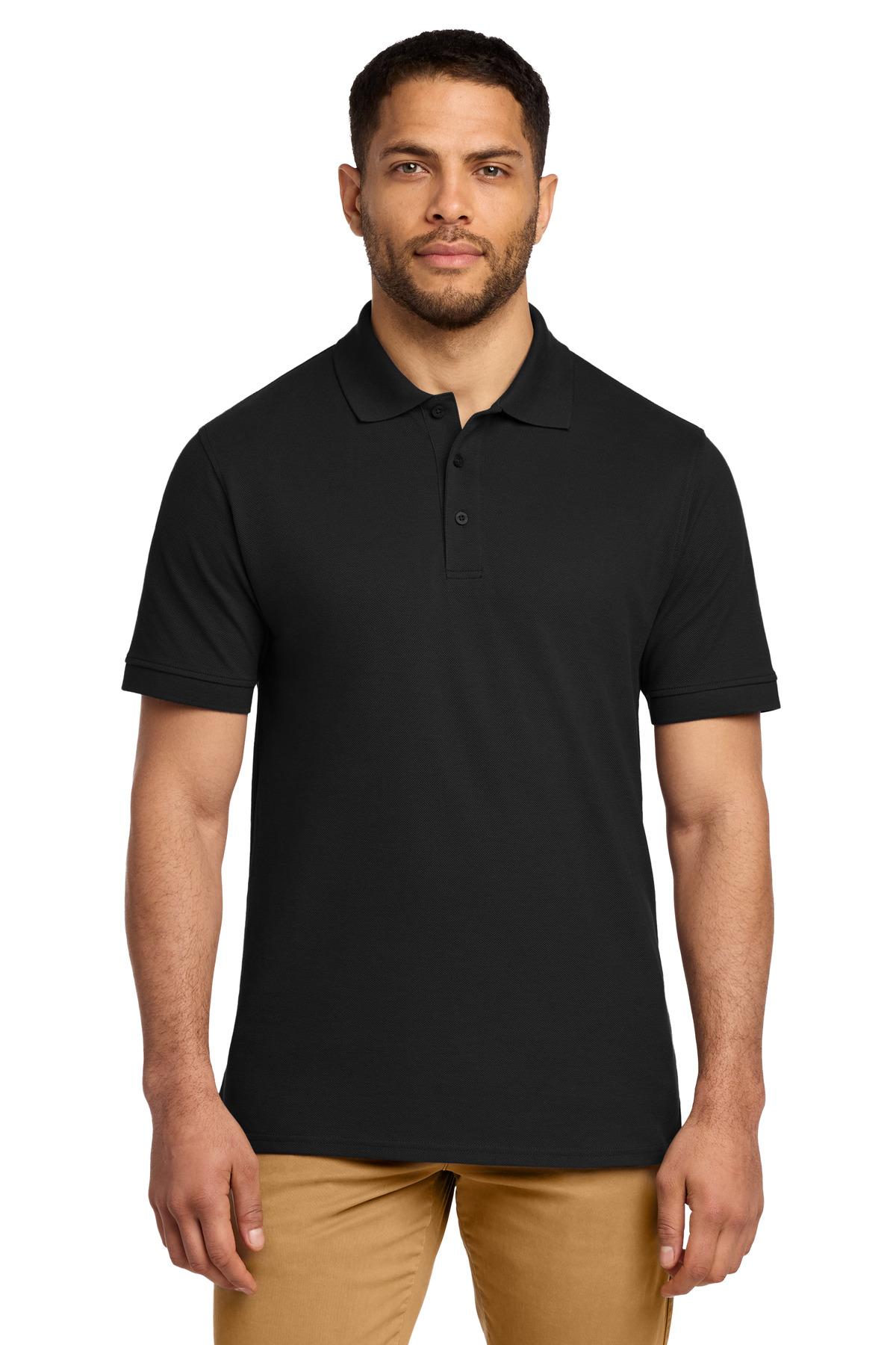 Port & Co Combed Ring Spun Pique Polo