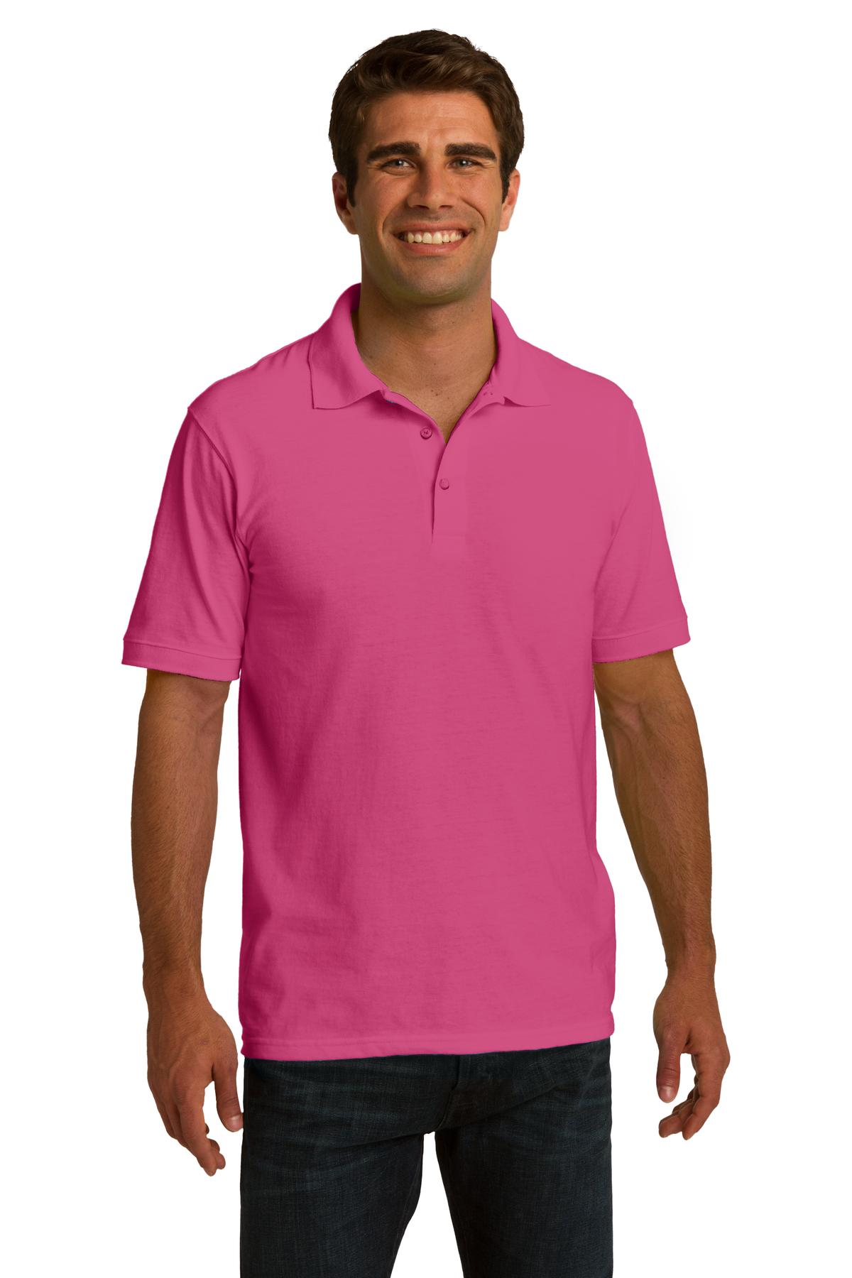Port & Company Ring Spun Pique Polo