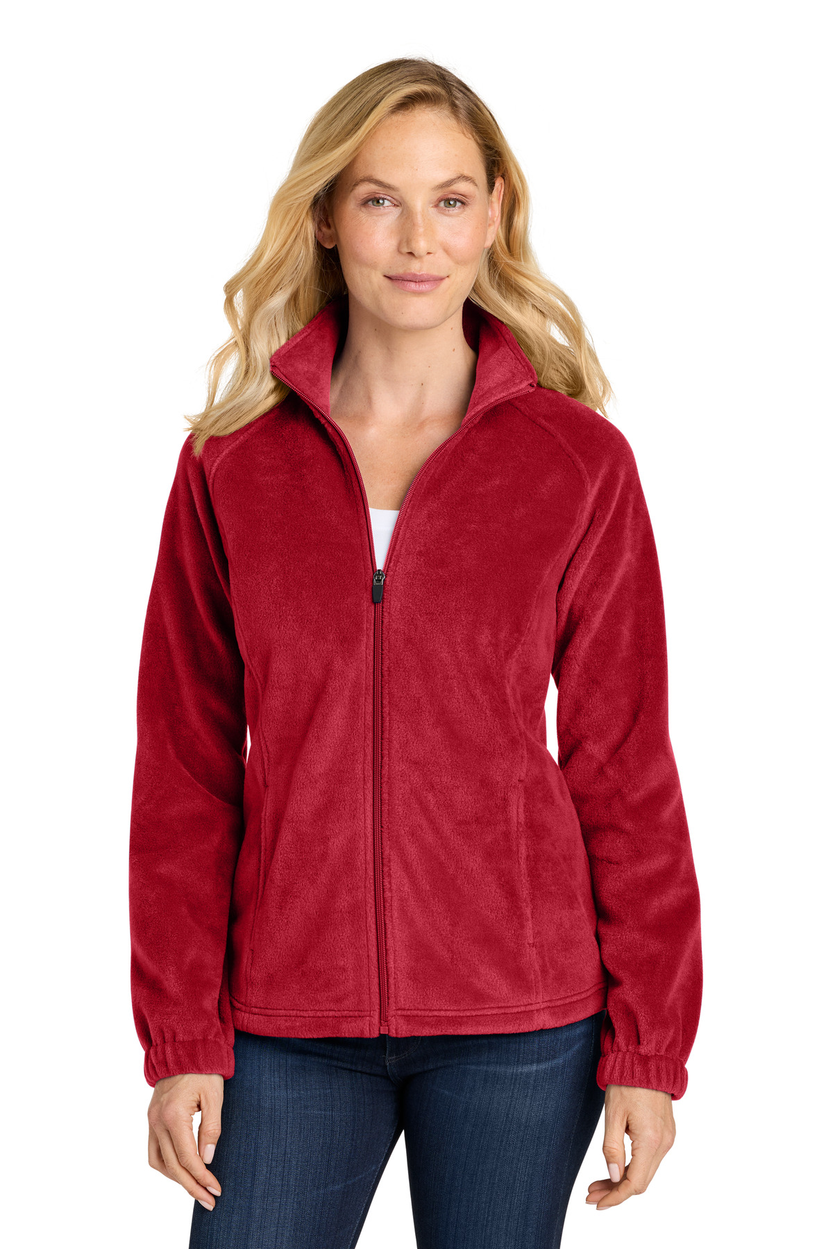 Port Authority Women's Plush Fleece Full-Zip Jacket