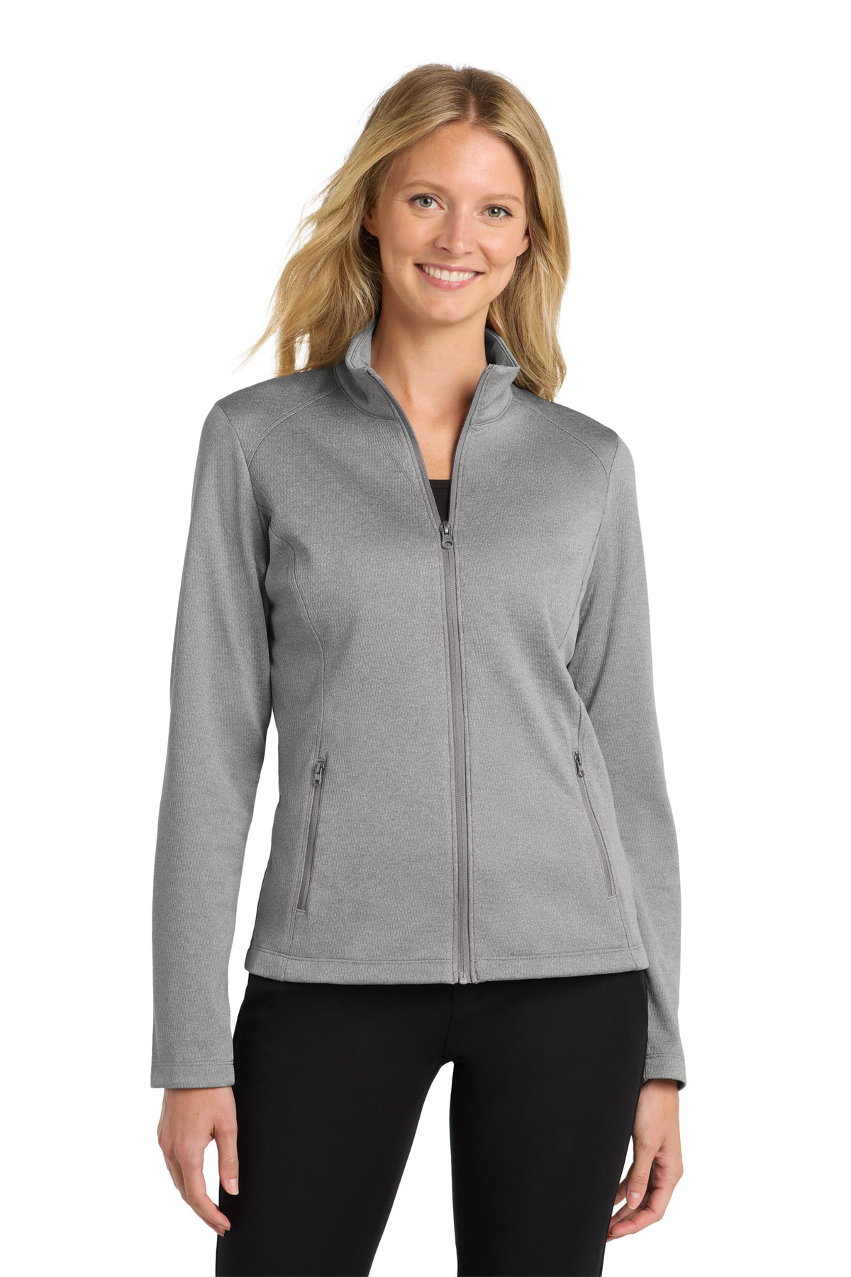 Port Authority Women's Diamond Heather Fleece Full-Zip Jacket