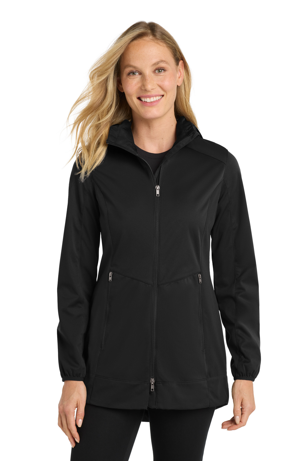 Port Authority Women's Active Hooded Soft Shell Jacket