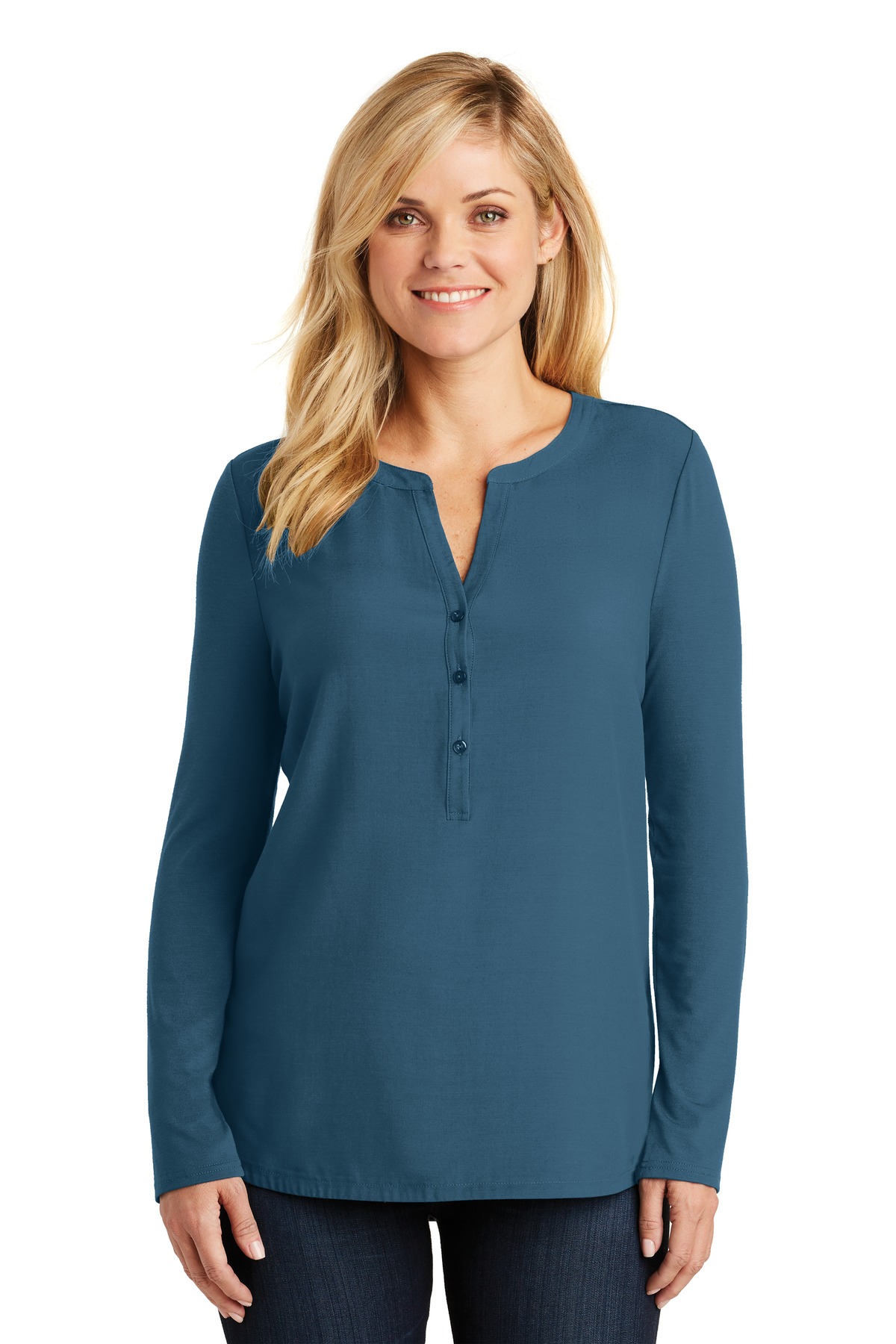 Port Authority Women's Concept Henley Tunic