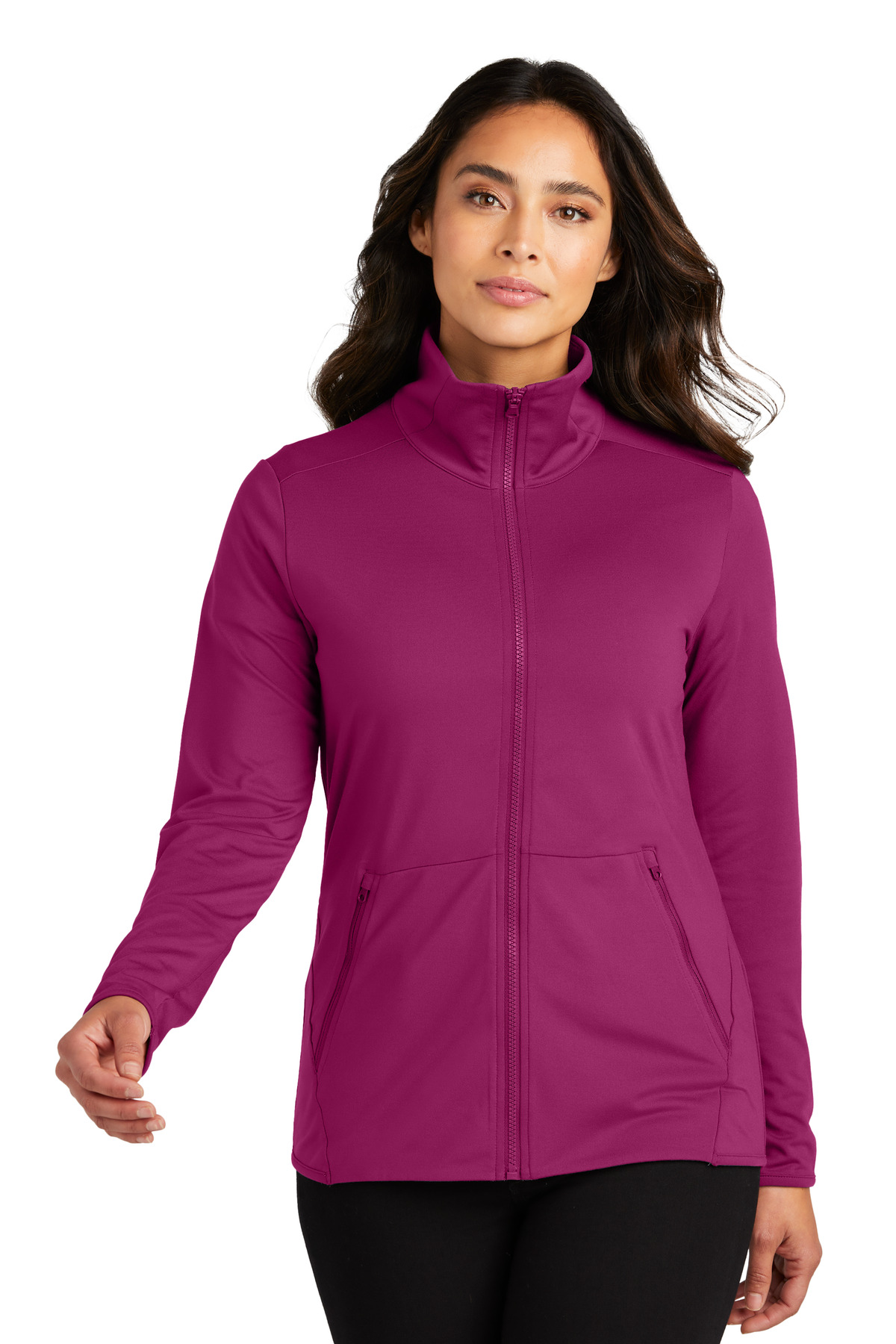 Port Authority Women's Accord Stretch Fleece Full-Zip