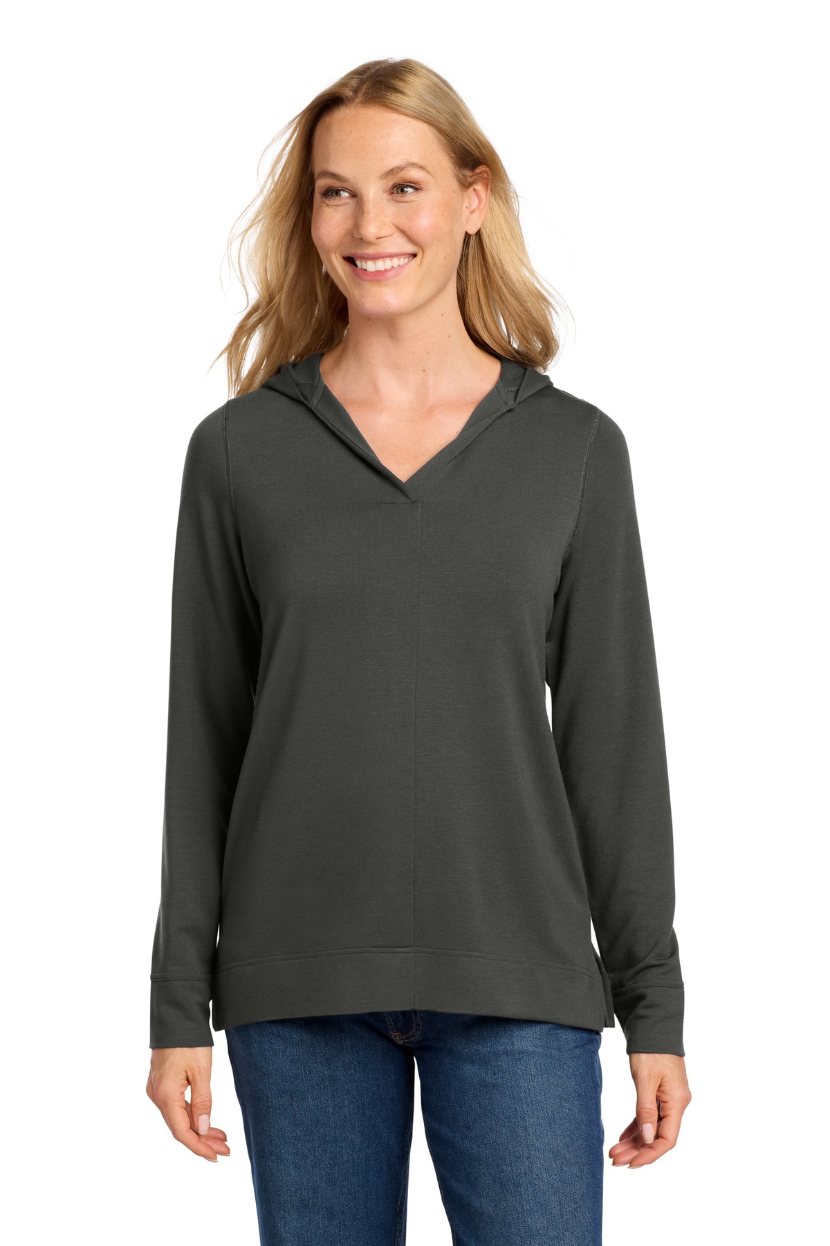 Port Authority Women's Microterry Pullover Hoodie