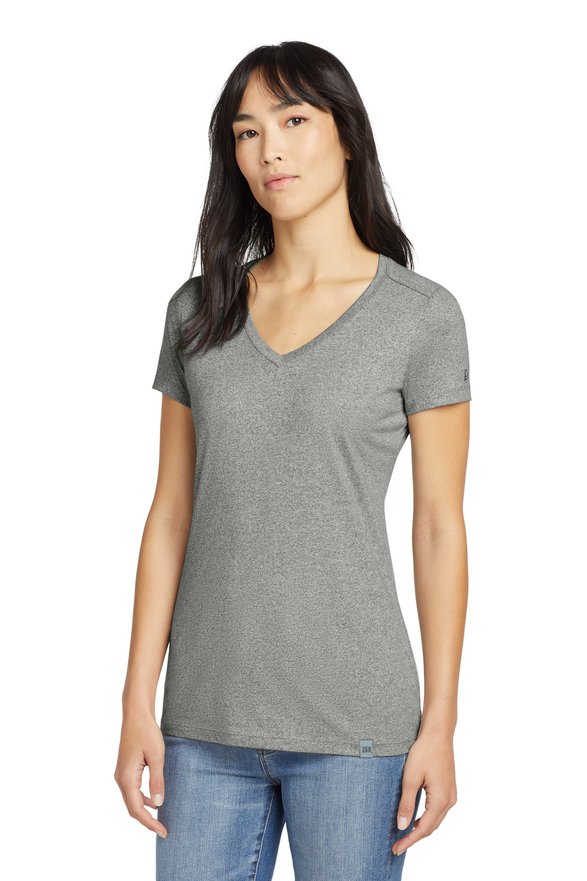 New Era Women's Heritage Blend V-Neck Tee
