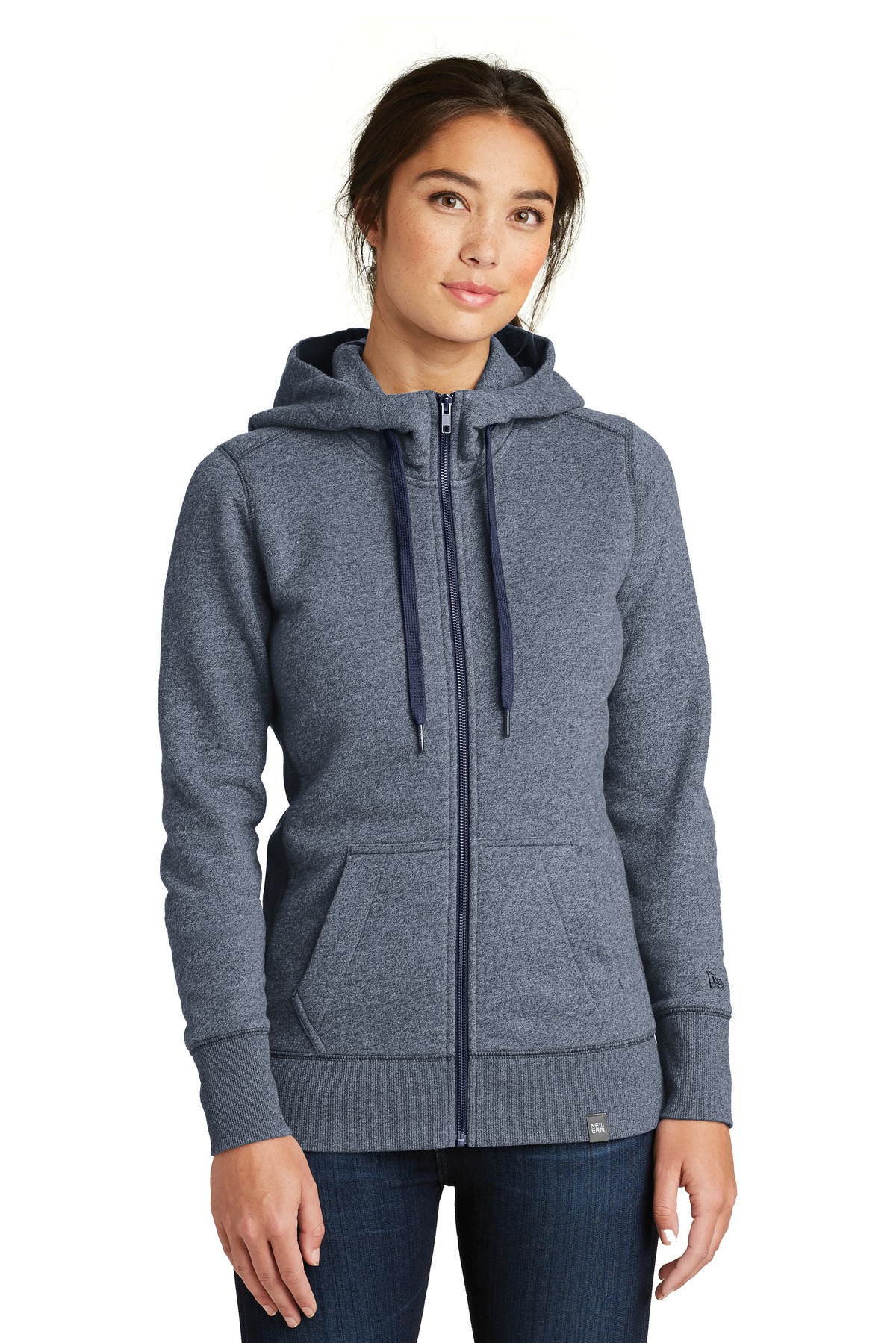 New Era Women's French Terry Full-Zip Hoodie