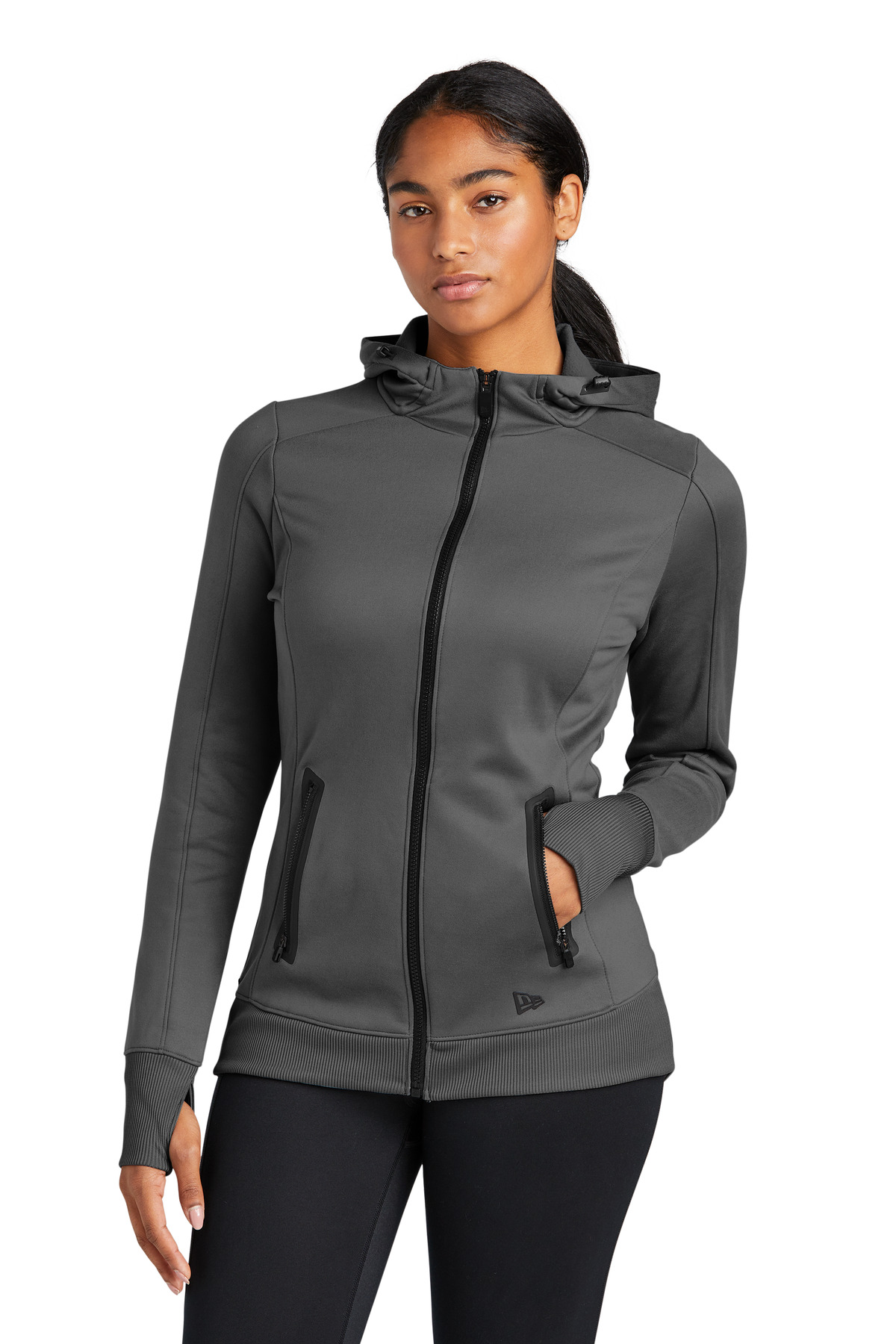 New Era Women's Venue Fleece Full-Zip Hoodie
