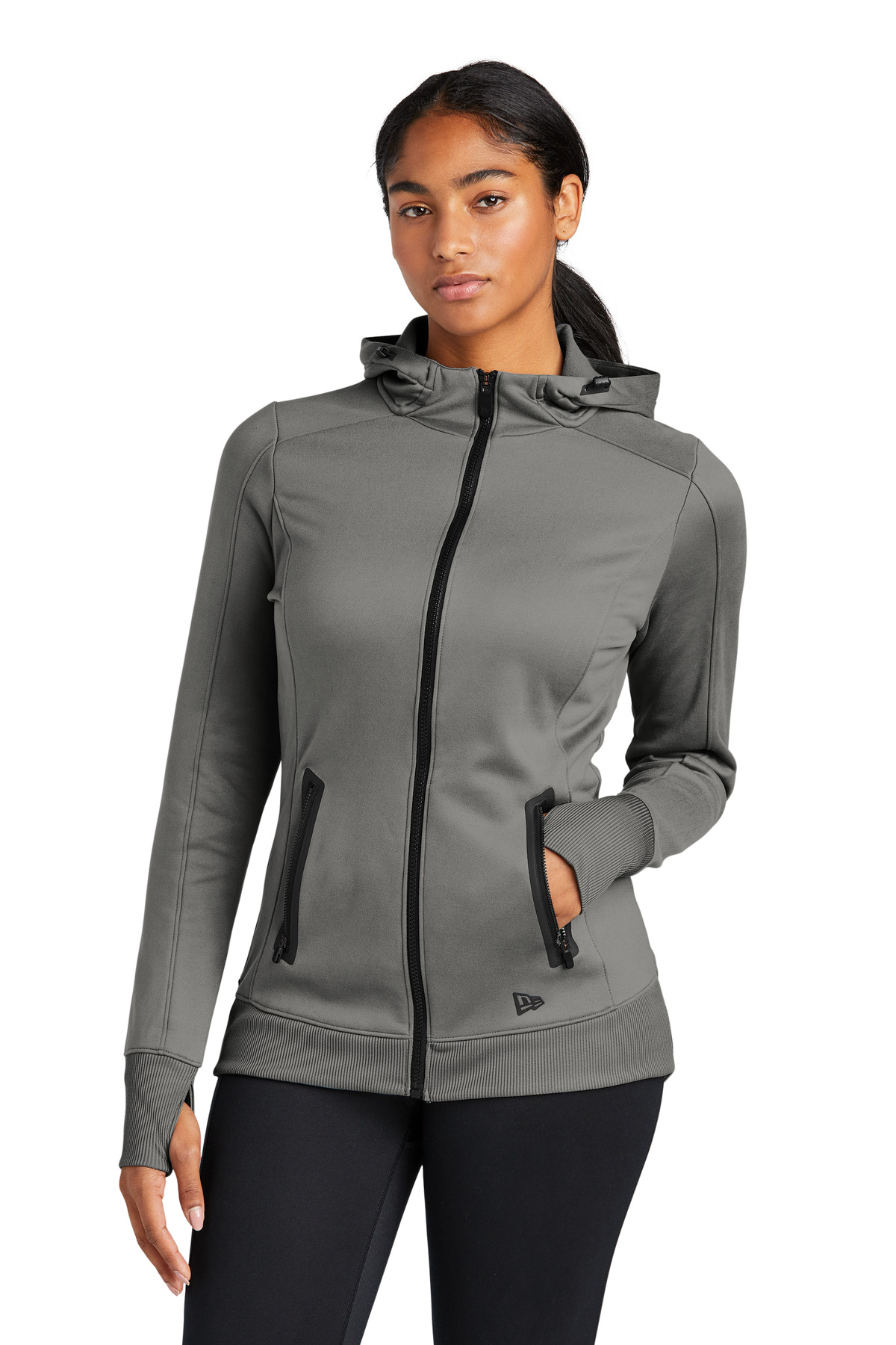 New Era Women's Venue Fleece Full-Zip Hoodie
