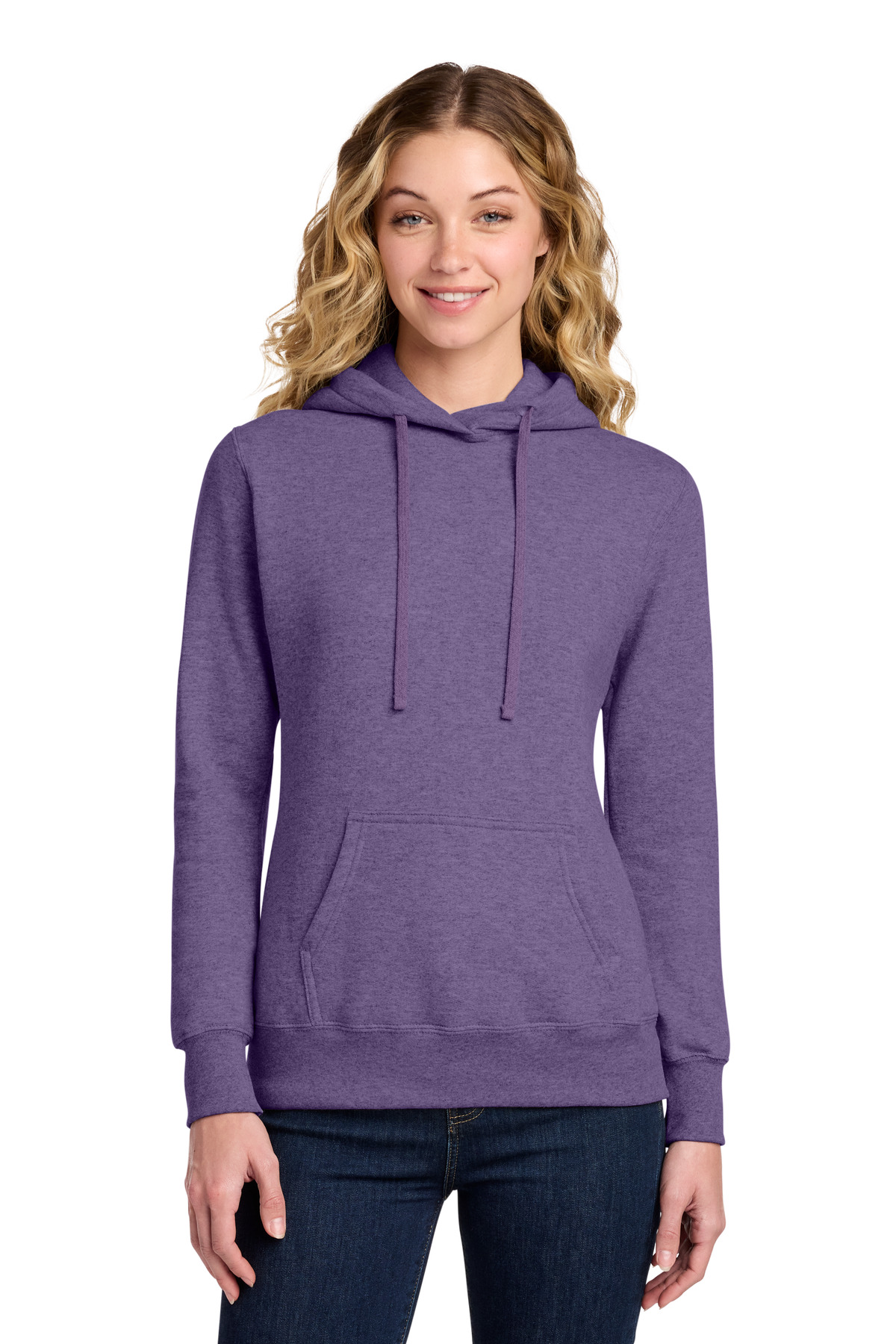 Port & Co Women's Core Fleece Pullover Hooded Sweatshirt