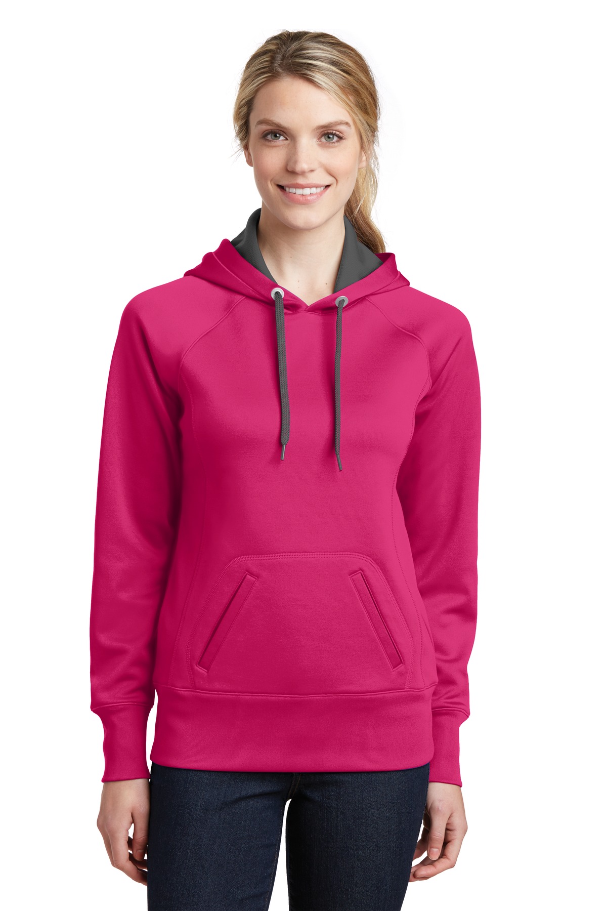 Sport-Tek Ladies Tech Fleece Hooded Sweatshirt