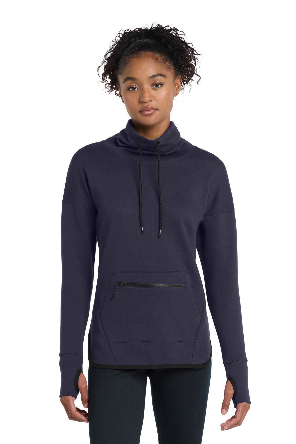 Sport-Tek Women's Triumph Cowl Neck Pullover
