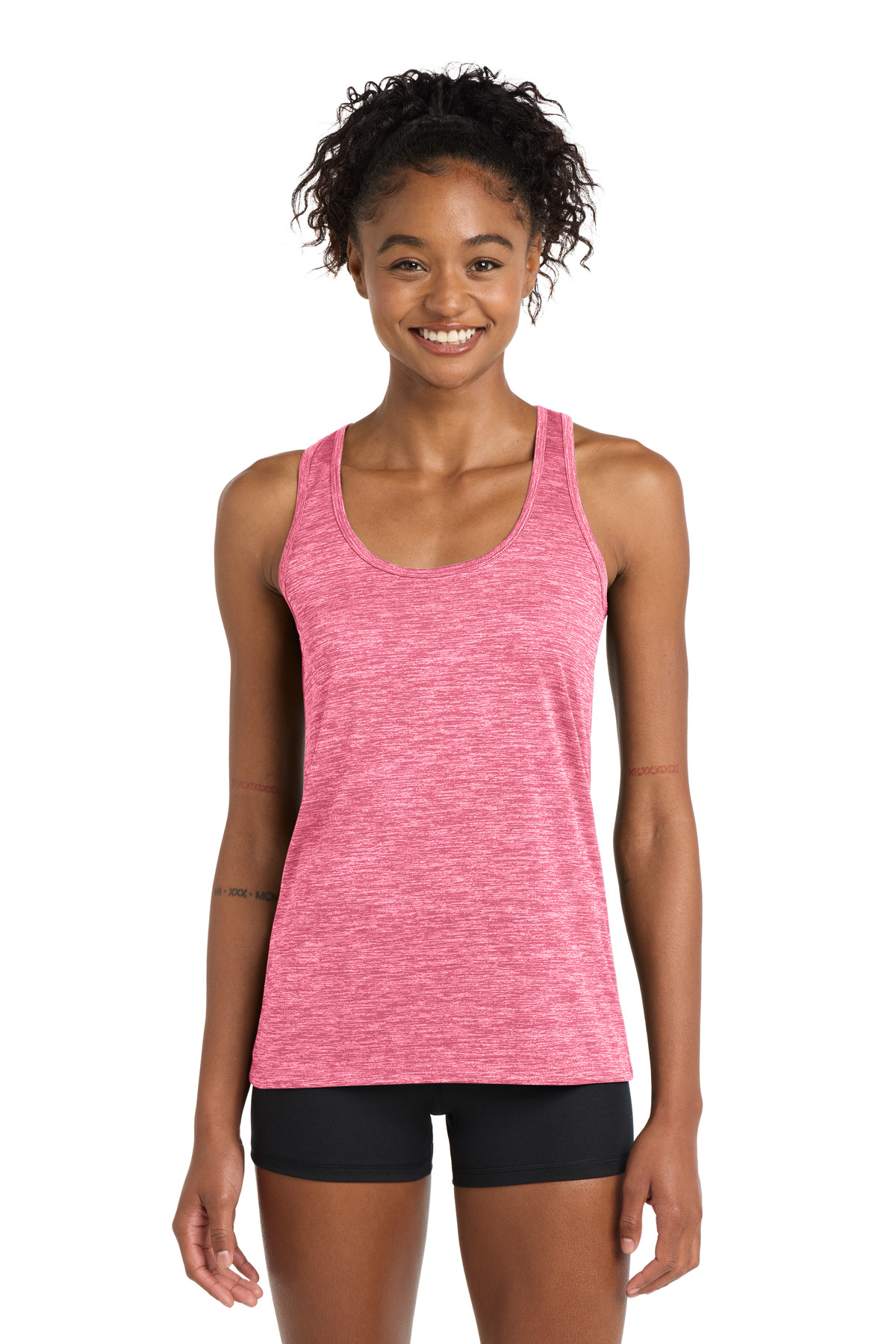 Sport-Tek Women's PosiCharge Electric Heather Racerback Tank