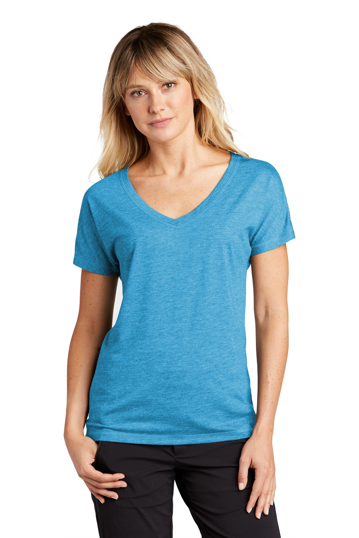 Sport-Tek Women's PosiCharge Tri-Blend Wicking Dolman Tee