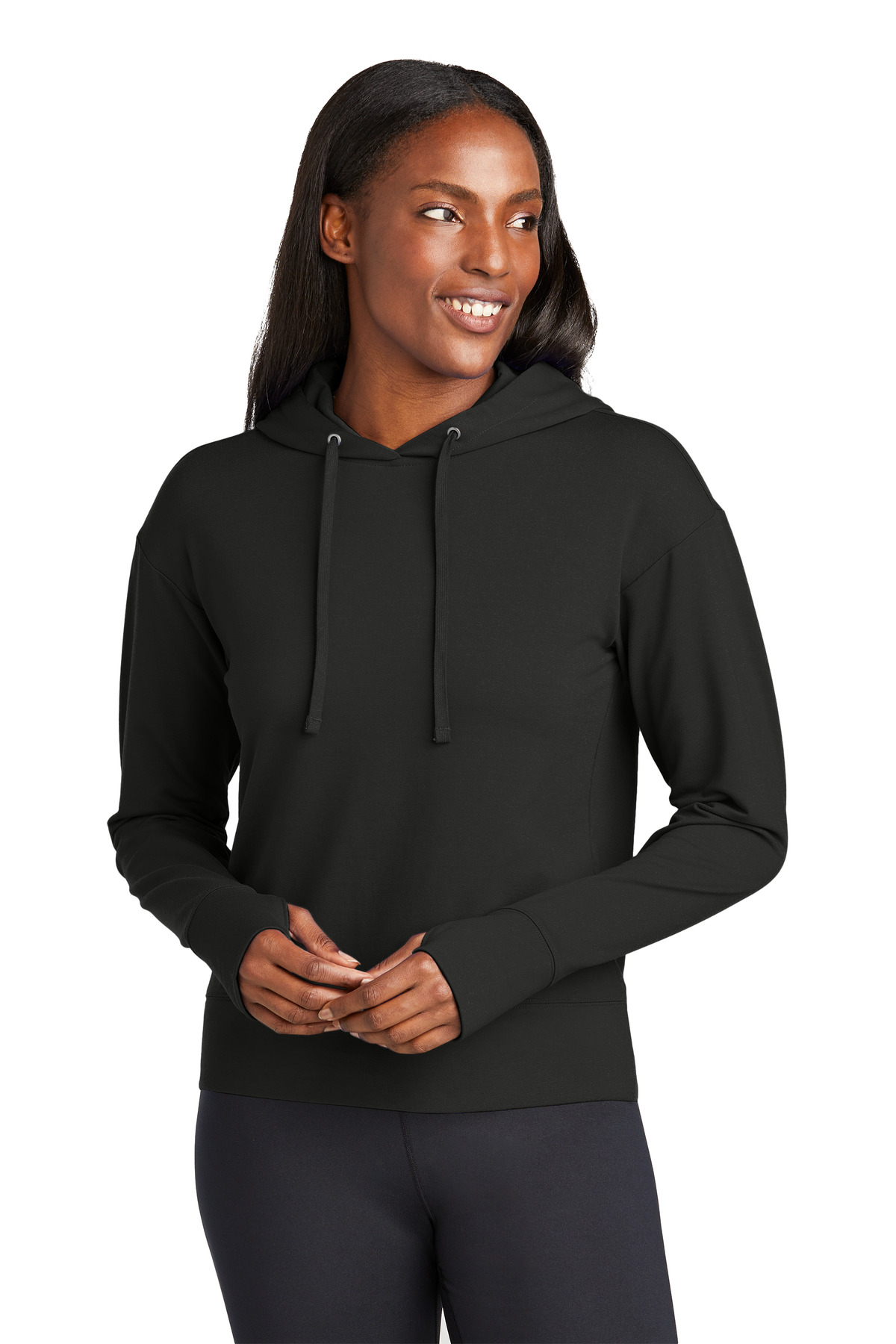 Sport-Tek Women's Sport-Wick Flex Fleece Pullover Hoodie