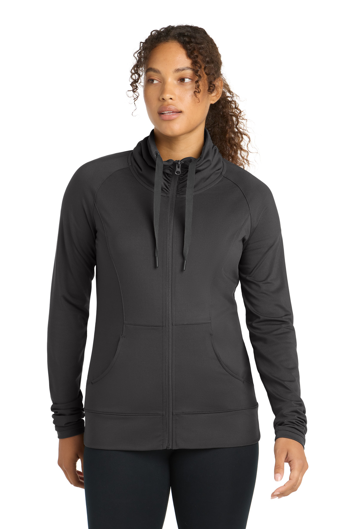 Sport-Tek Women's Sport-Wick Stretch Full-Zip Jacket
