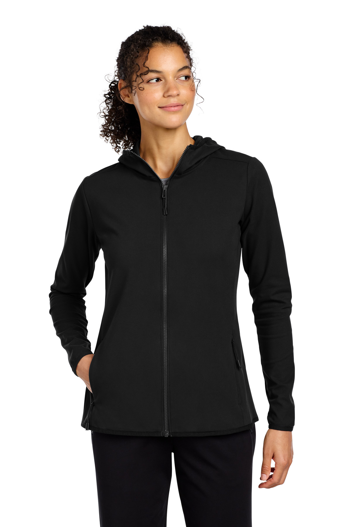 Sport-Tek Women's Circuit Hooded Full-Zip