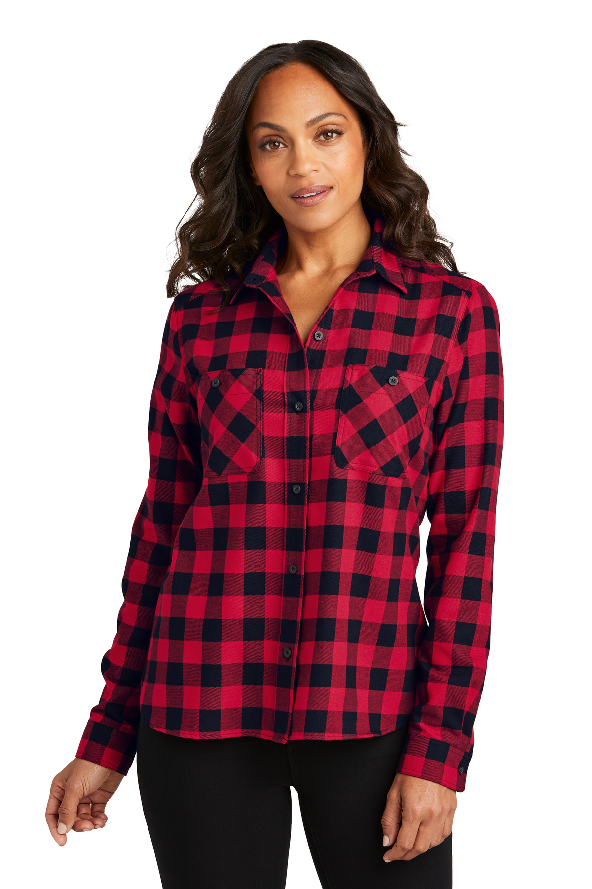 Port Authority Women's Plaid Flannel Shirt