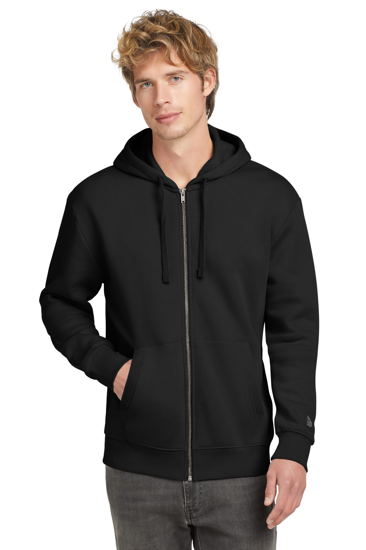 New Era Heritage Fleece Full-Zip Hoodie