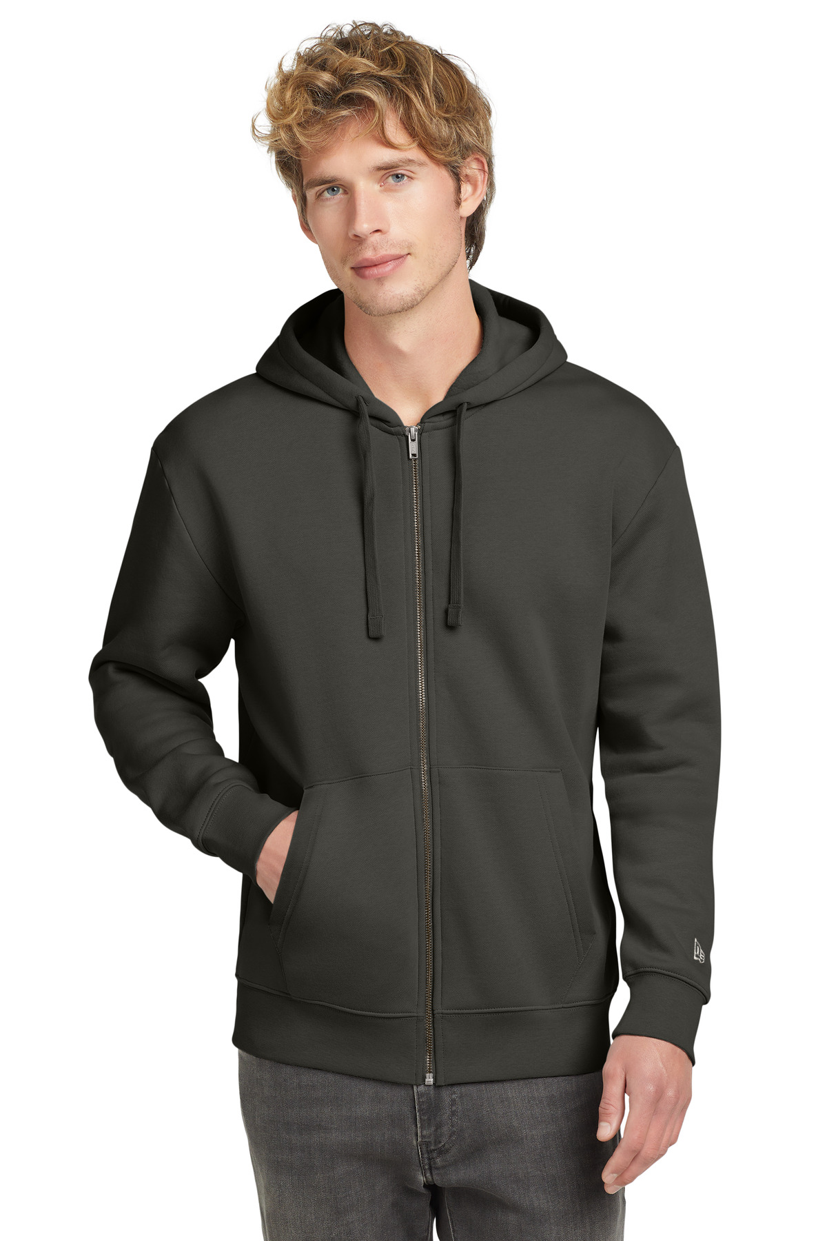 New Era Heritage Fleece Full-Zip Hoodie