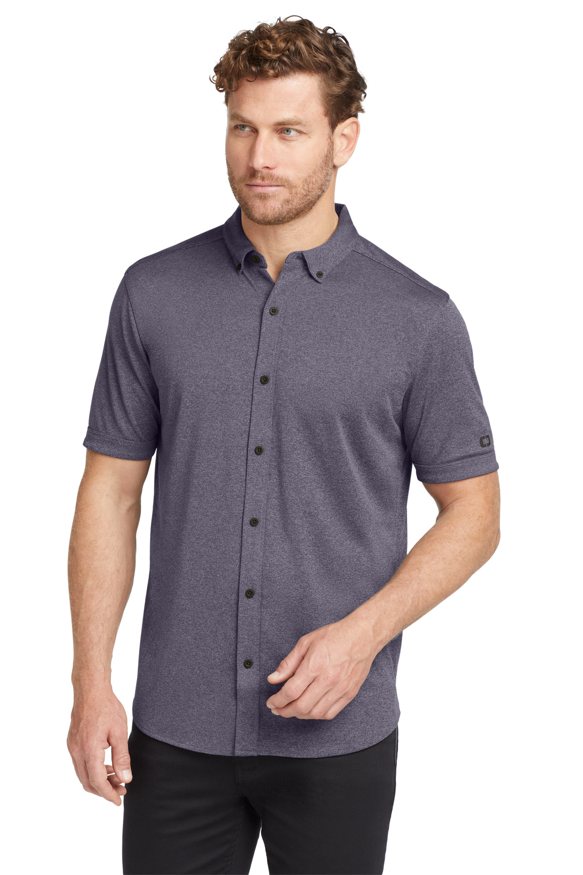OGIO Gravitate Full-Button Polo