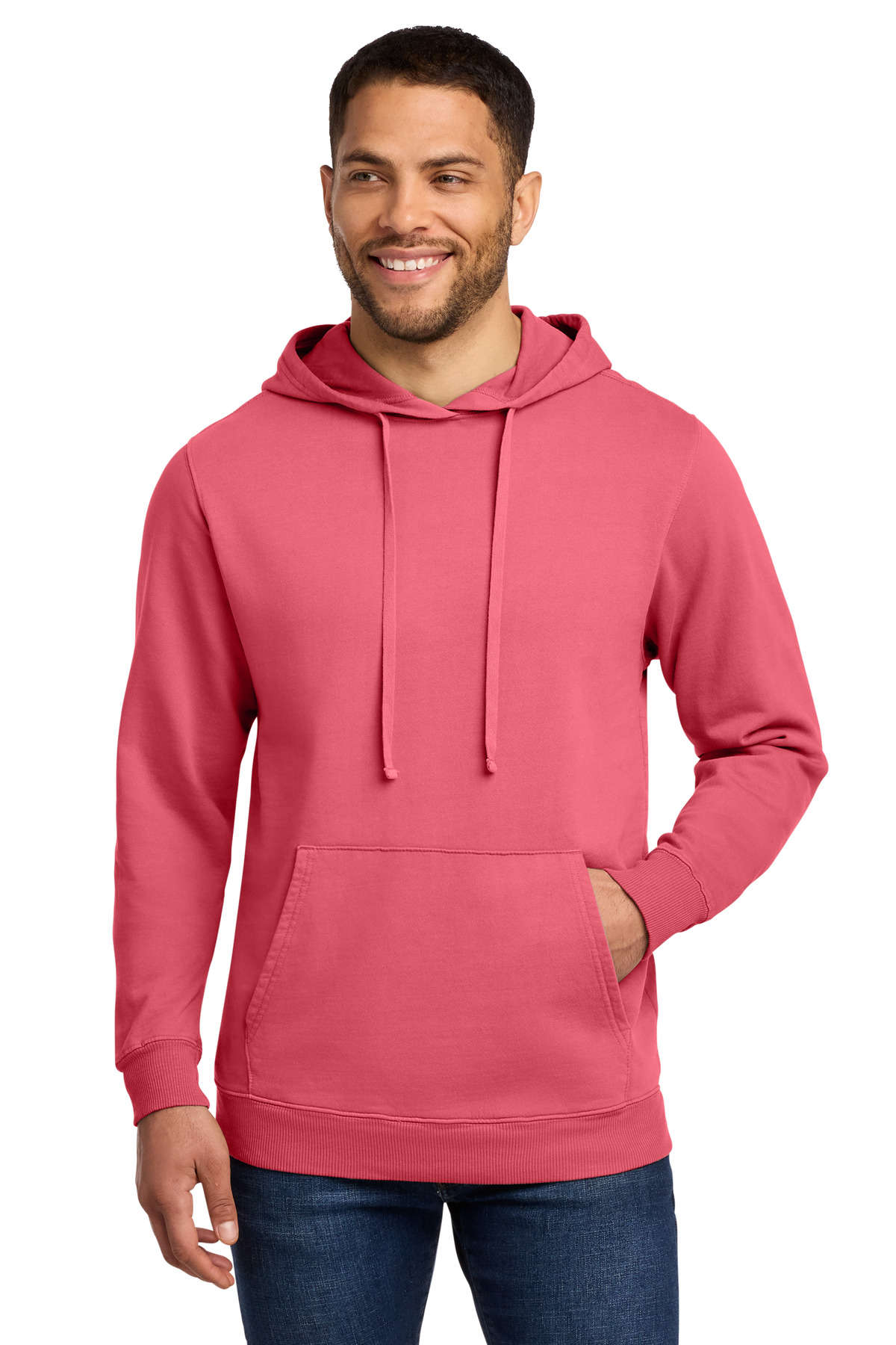Port & Co Beach Wash Garment-Dyed Pullover Hooded Sweatshirt