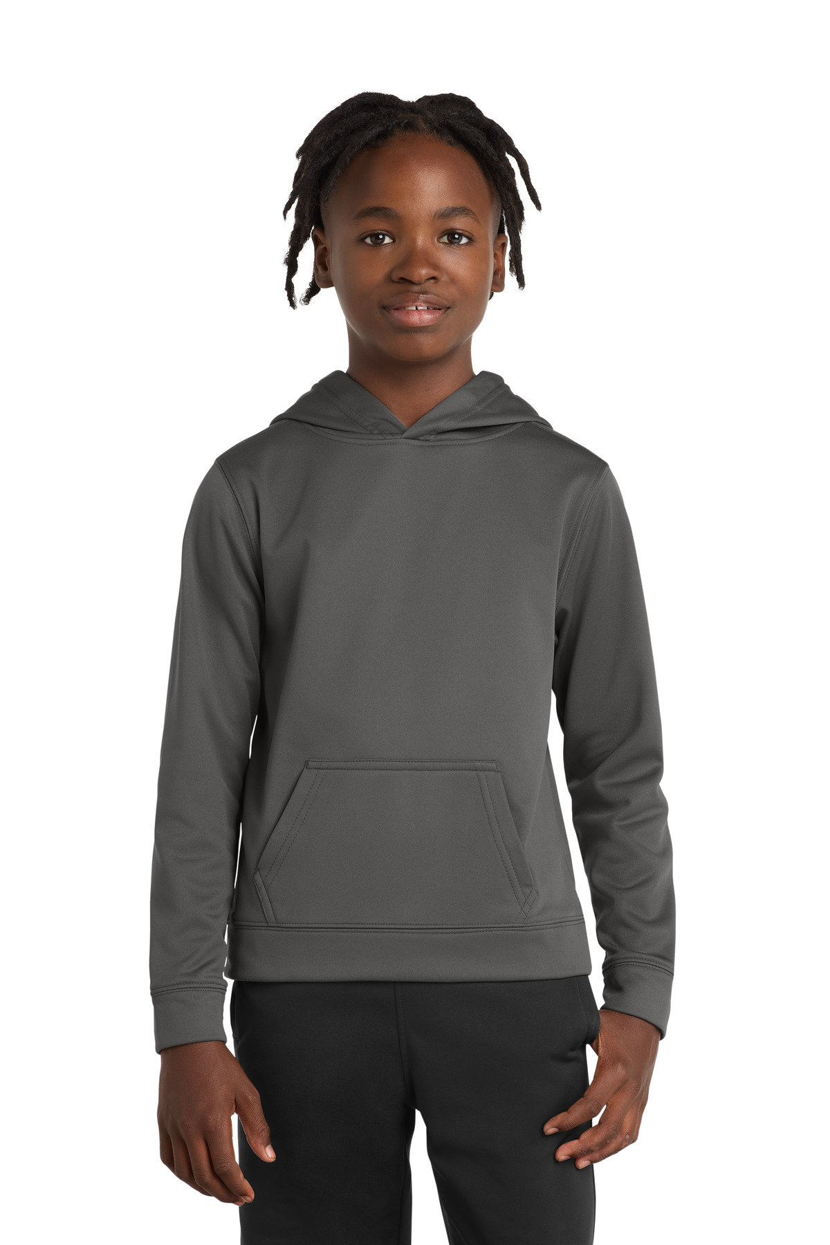 Port & Co Youth Performance Fleece Pullover Hooded Sweatshirt