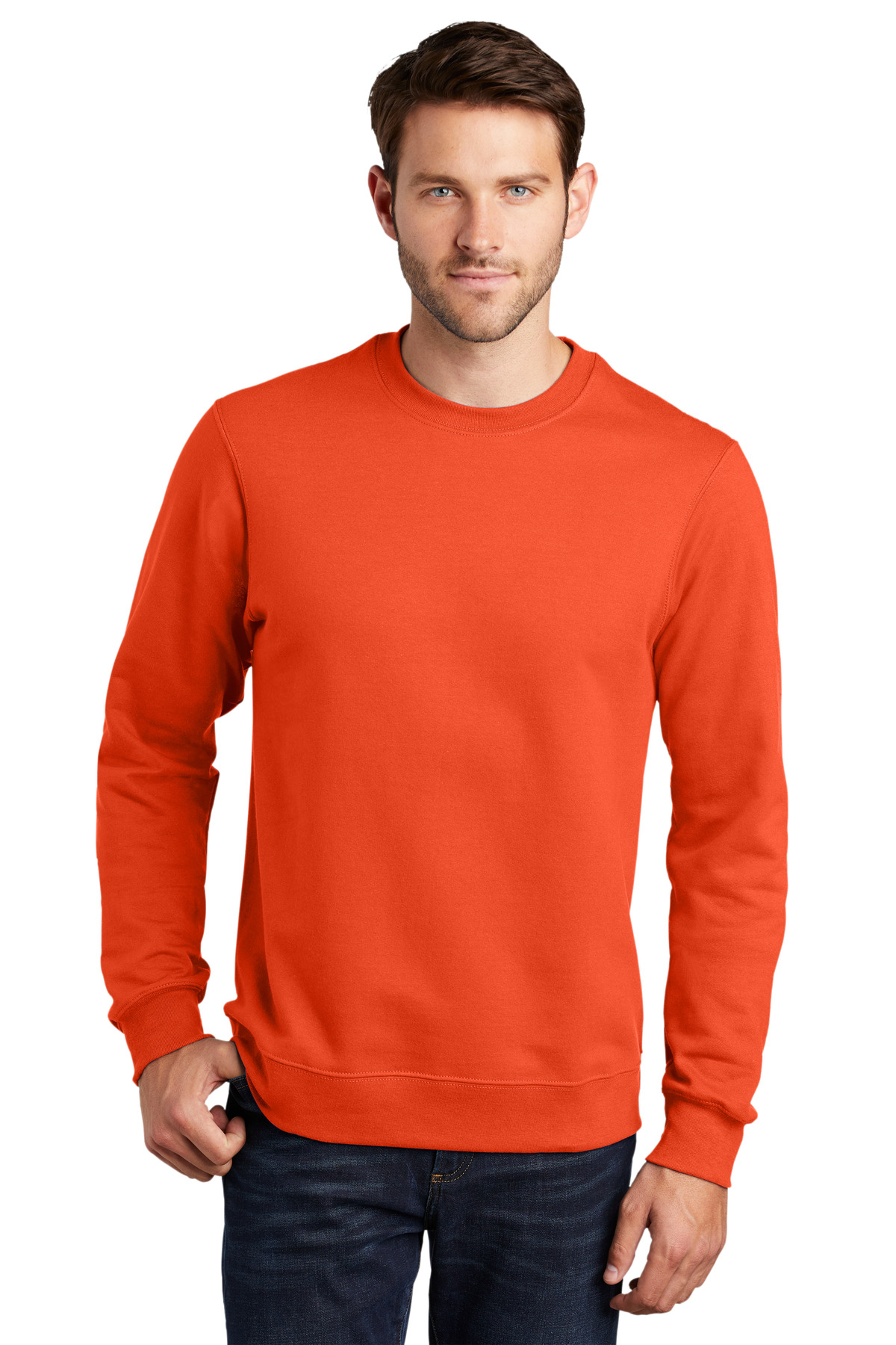 Port & Co Fan Favorite Fleece Crewneck Sweatshirt