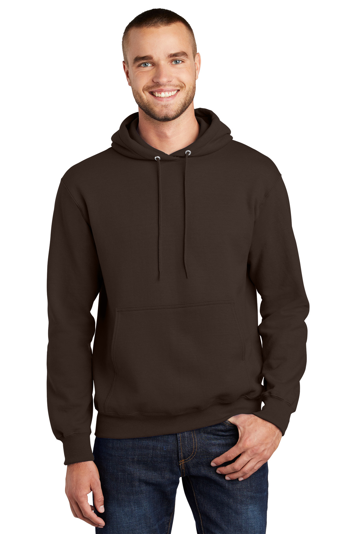 Port & Co Tall Essential Fleece Pullover Hooded Sweatshirt
