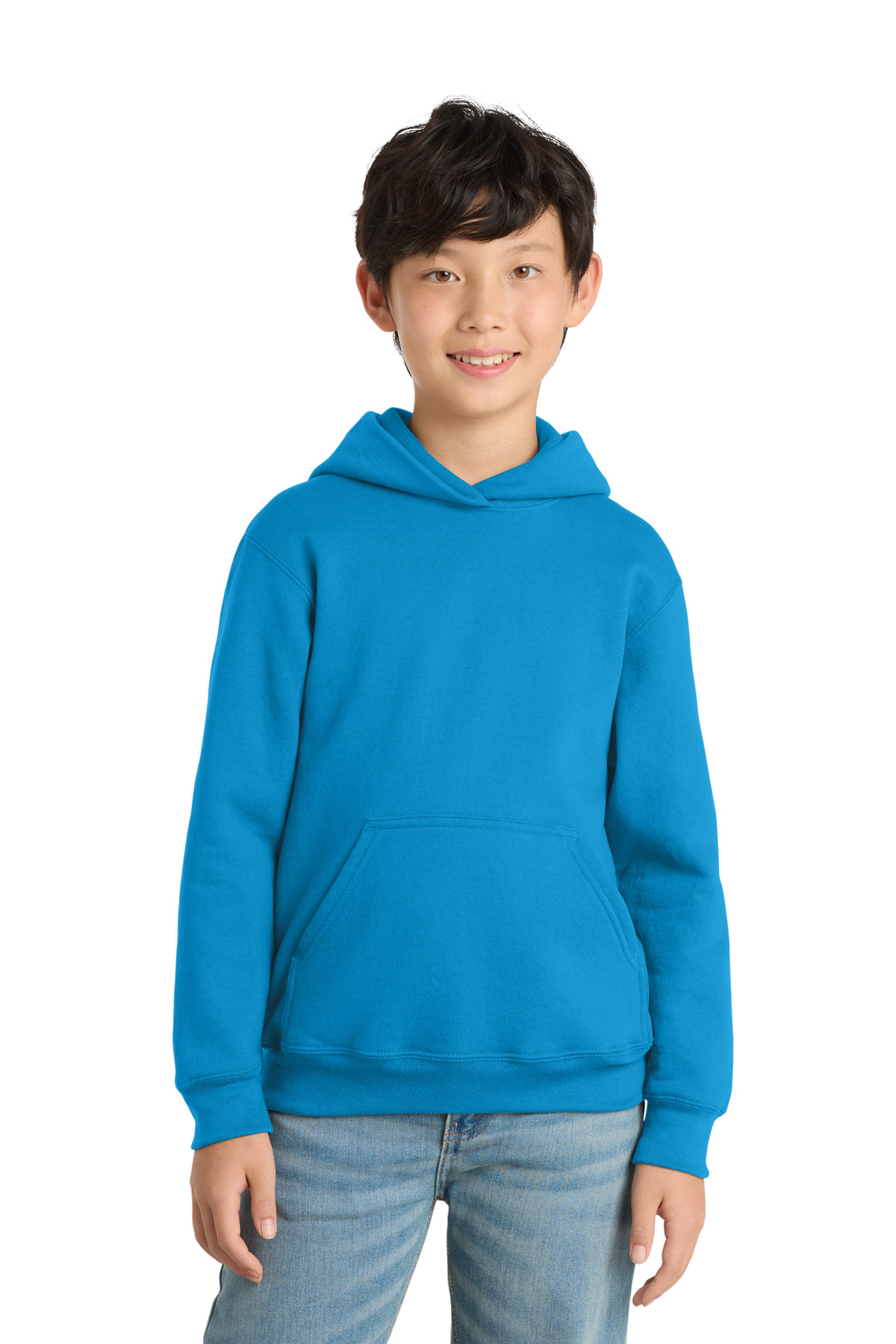 Port & Co Youth Core Fleece Pullover Hooded Sweatshirt