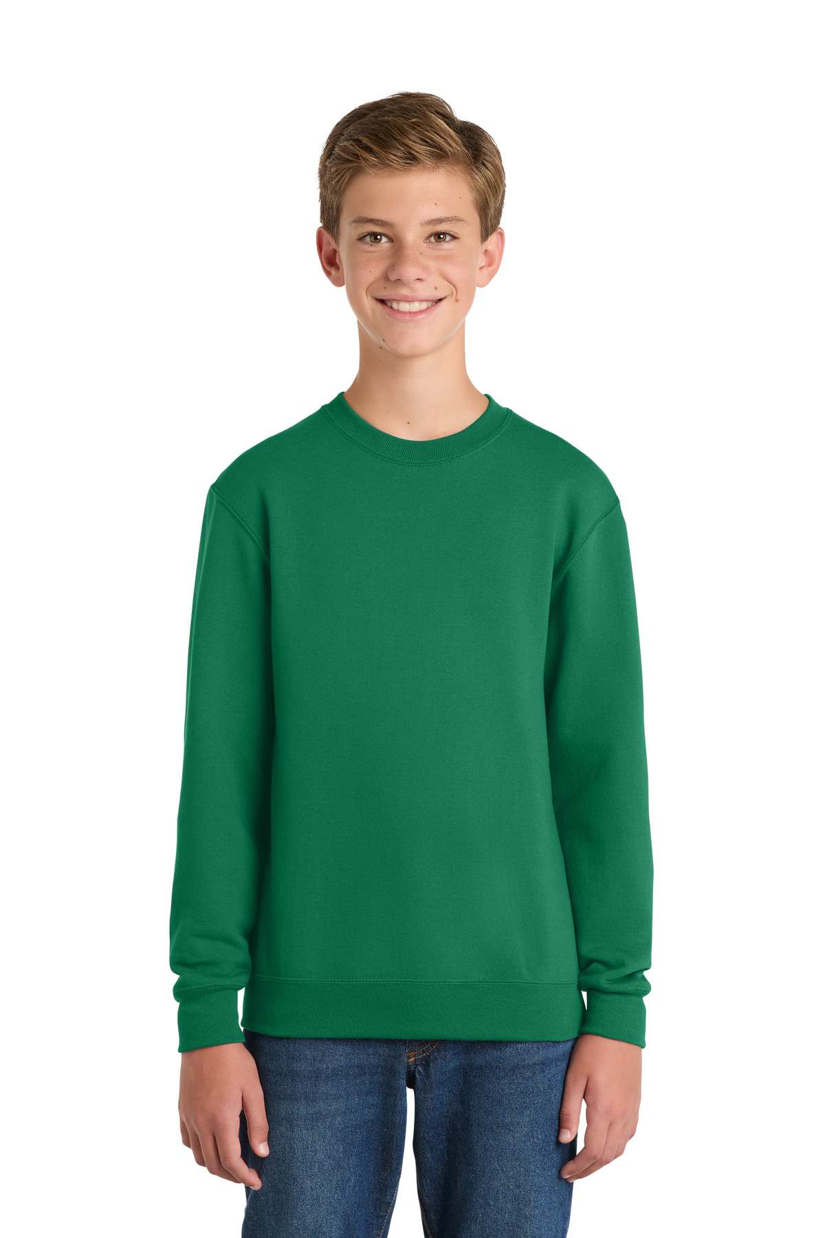 Port & Co Youth Core Fleece Crewneck Sweatshirt