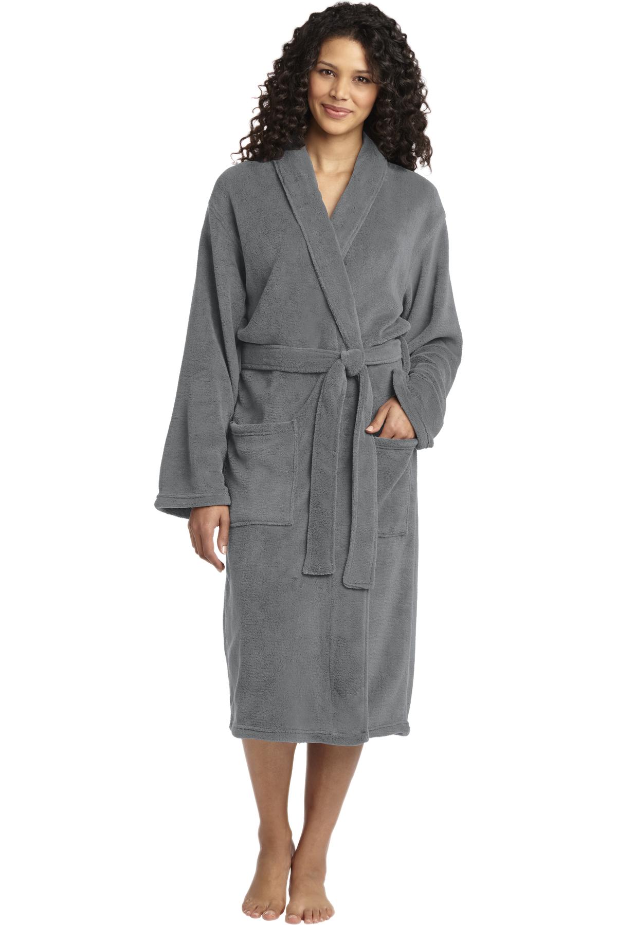 Port Authority Plush Microfleece Shawl Collar Robe
