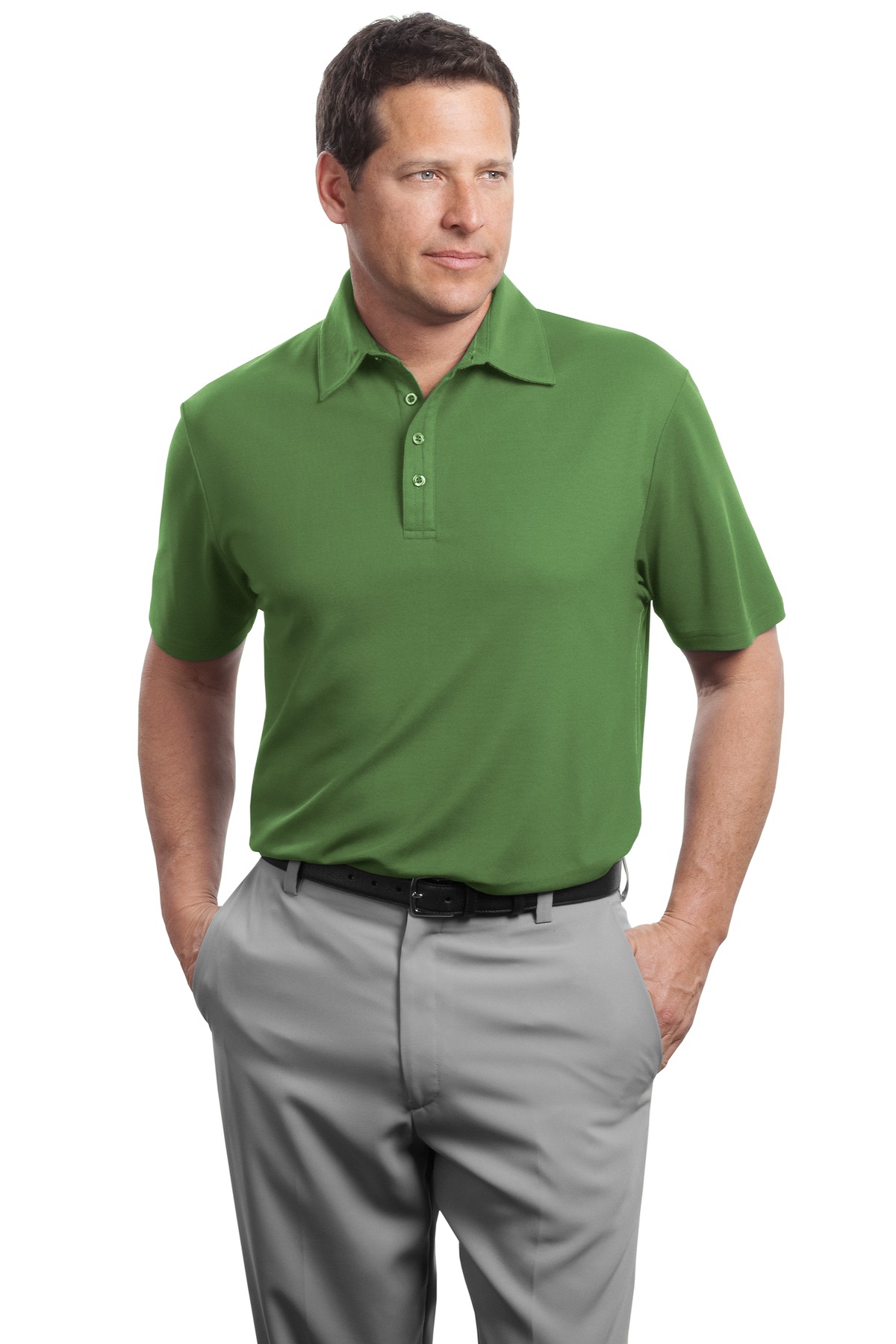 Red House - Contrast Stitch Performance Pique Polo