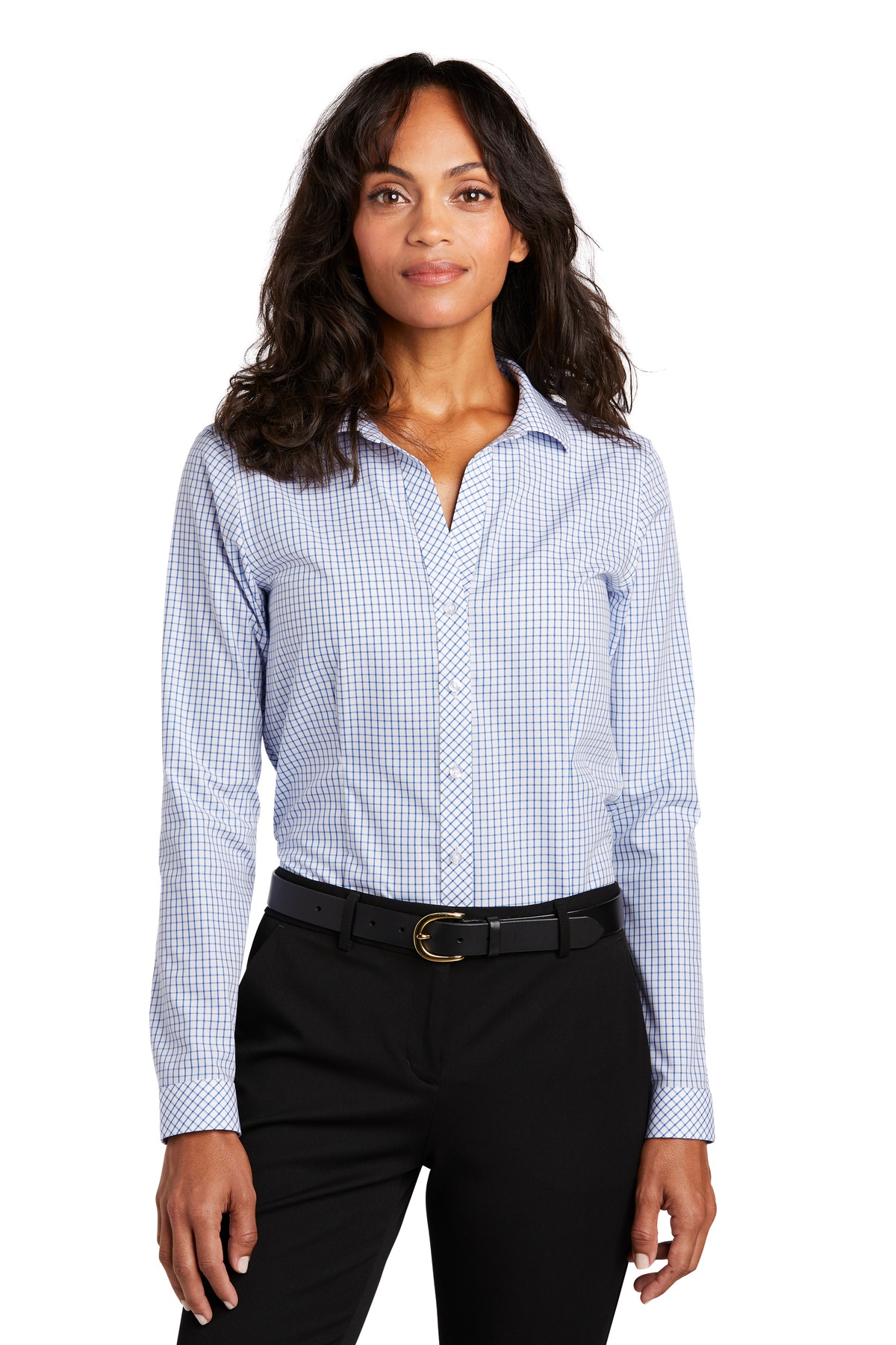 Red House Ladies Open Ground Check Non-Iron Shirt
