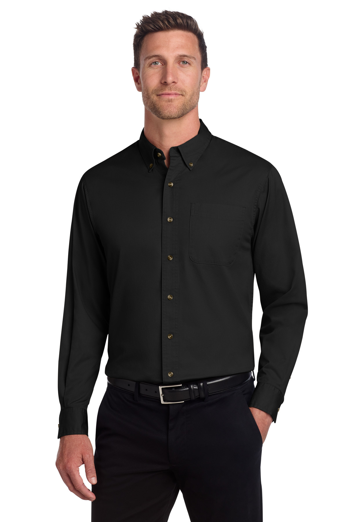 Port Authority Long Sleeve Twill Shirt