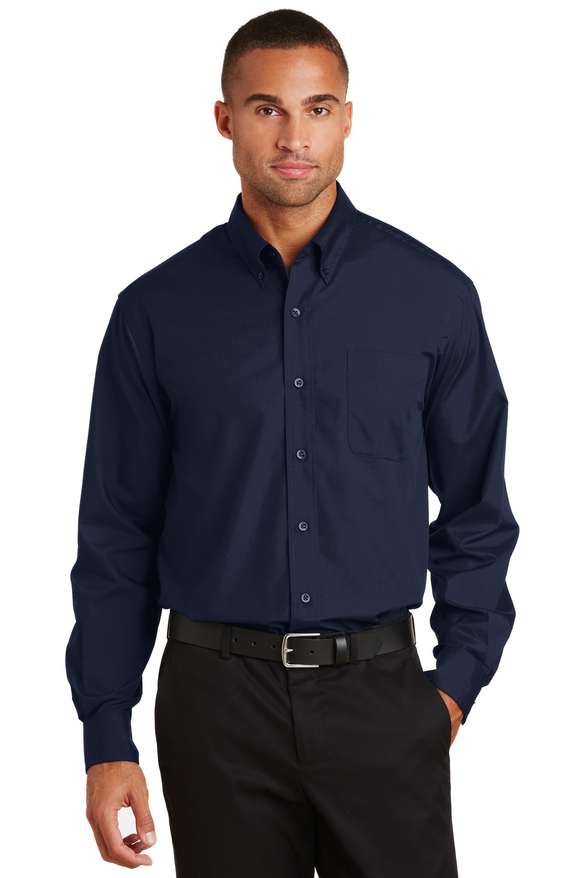 Port Authority Long Sleeve Value Poplin Shirt