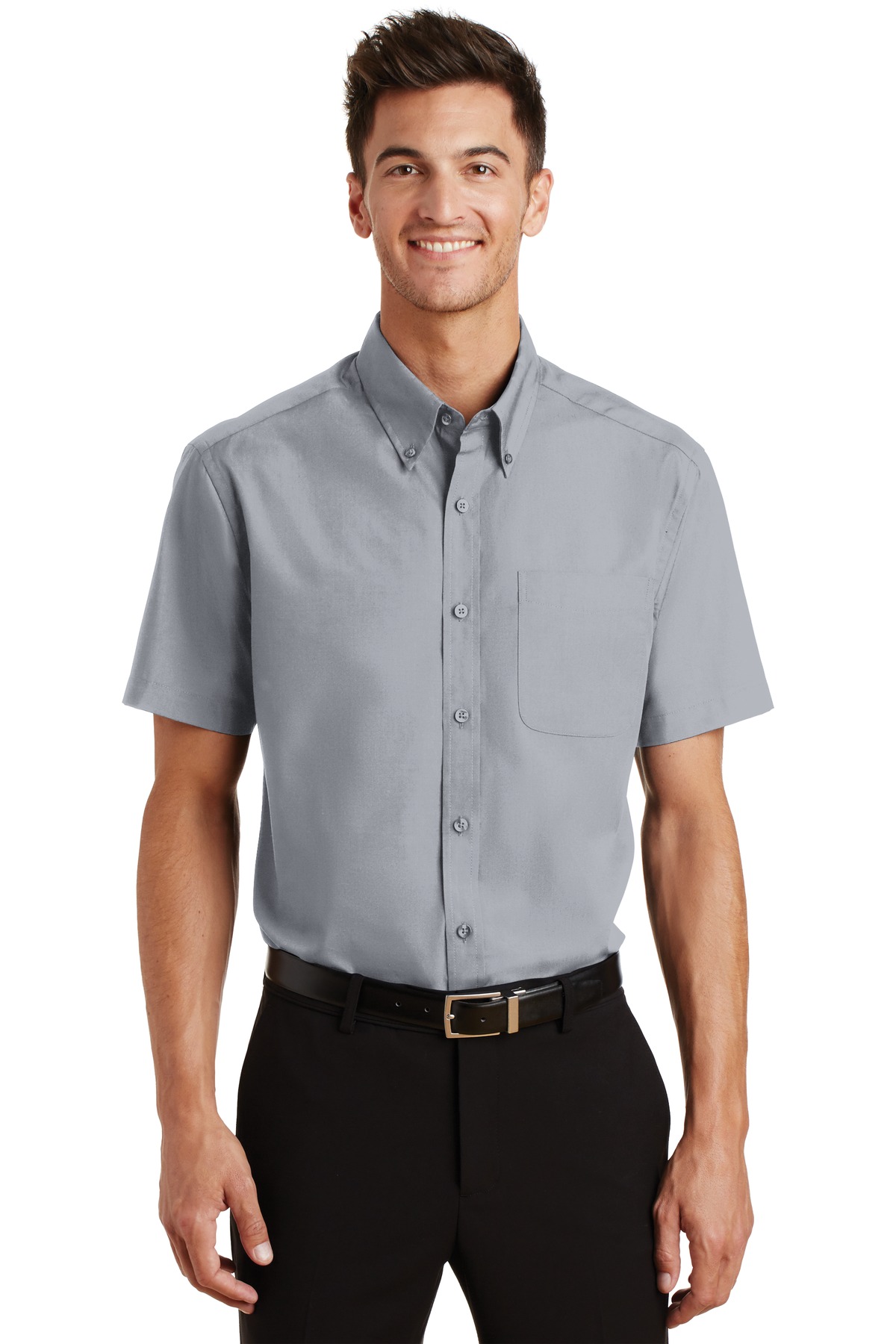 Port Authority Short Sleeve Value Poplin Shirt