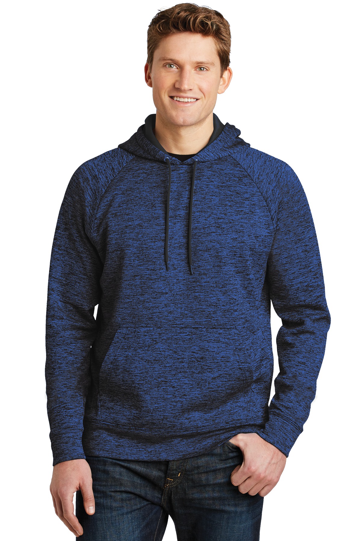 Sport-Tek PosiCharge Electric Heather Fleece Hooded Pullover