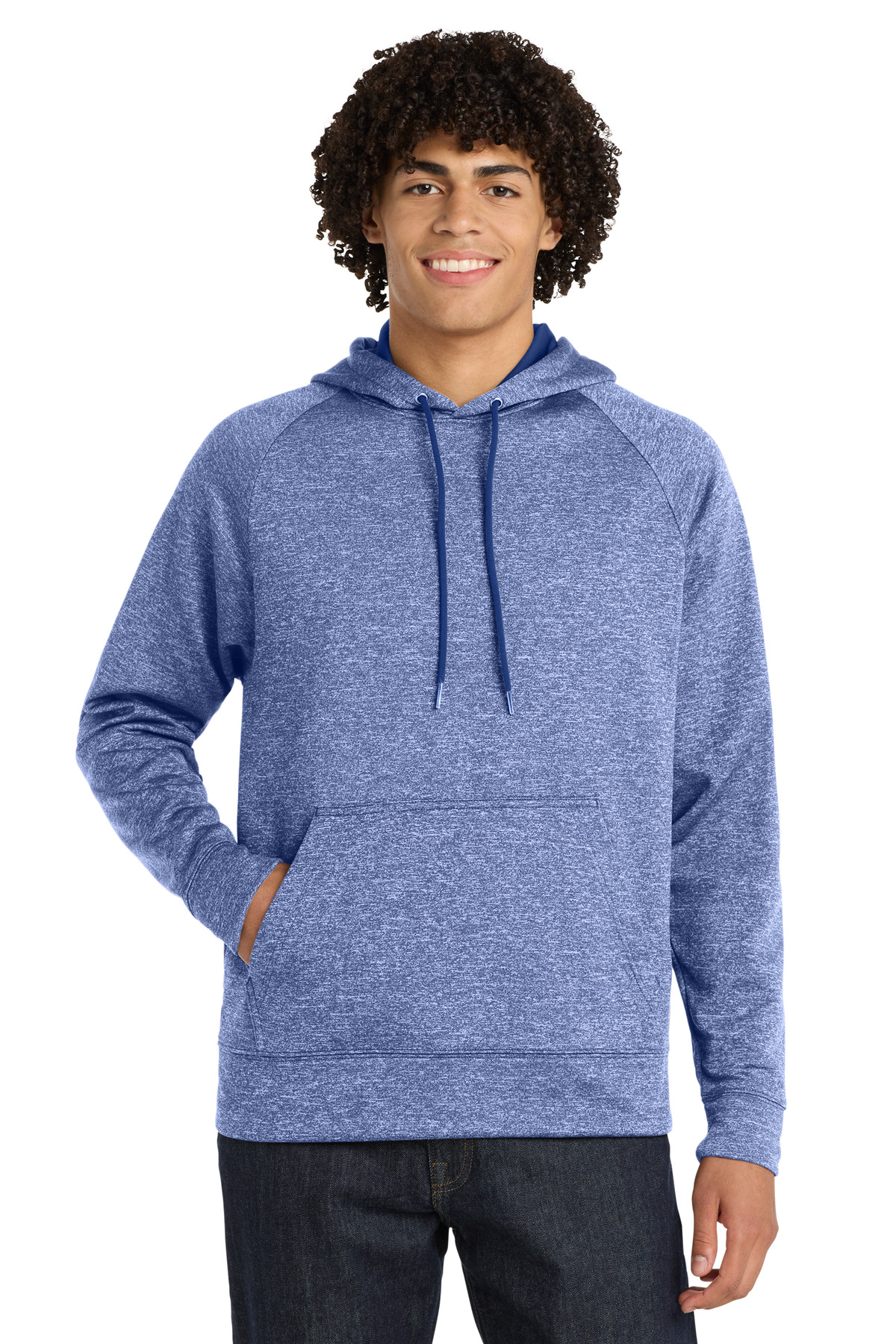 Sport-Tek PosiCharge Electric Heather Fleece Hooded Pullover