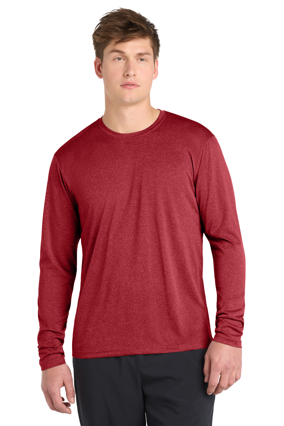 Sport-Tek Long Sleeve Heather Contender Tee