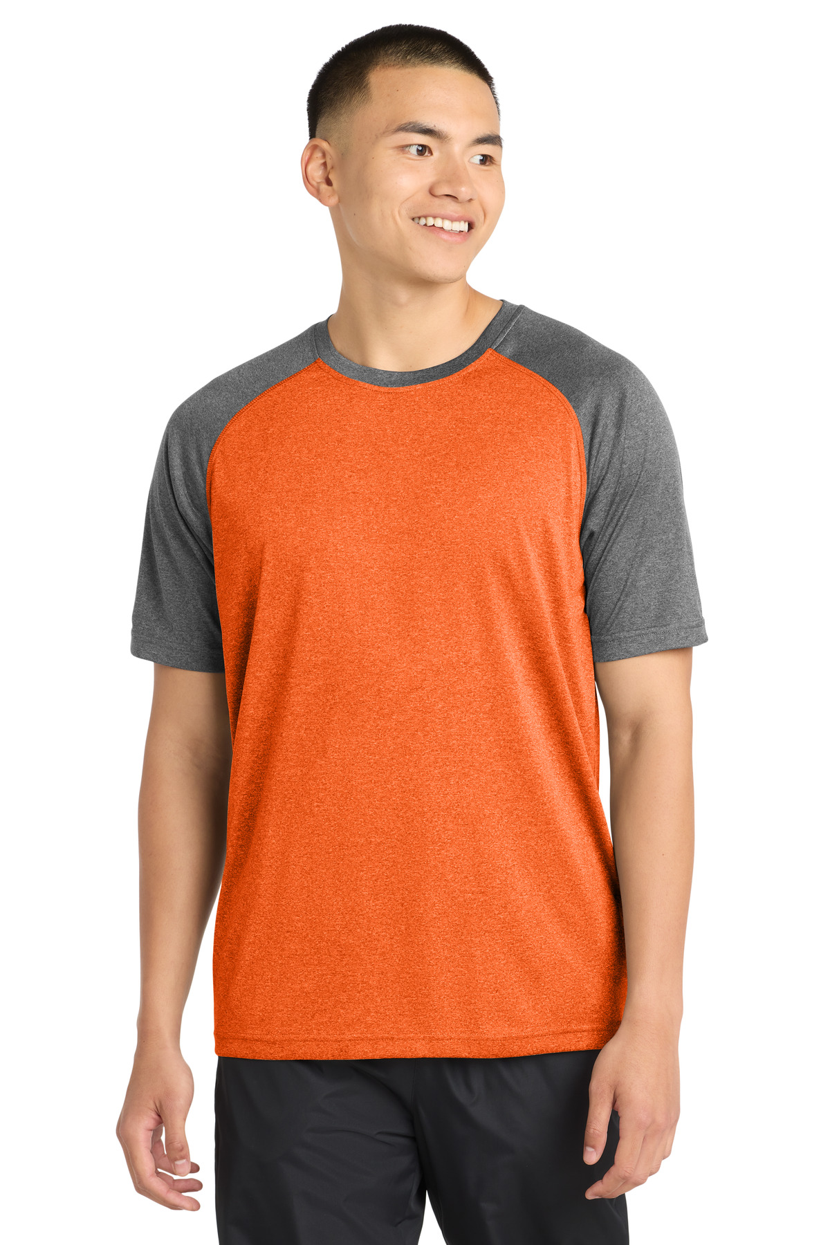 Sport-Tek Heather-On-Heather Contender Tee