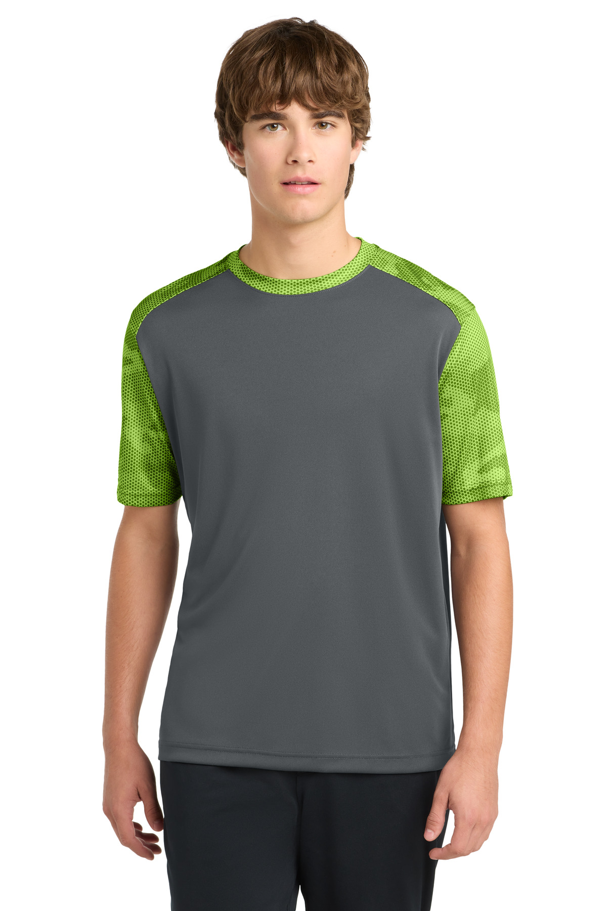 Sport-Tek CamoHex Colorblock Tee