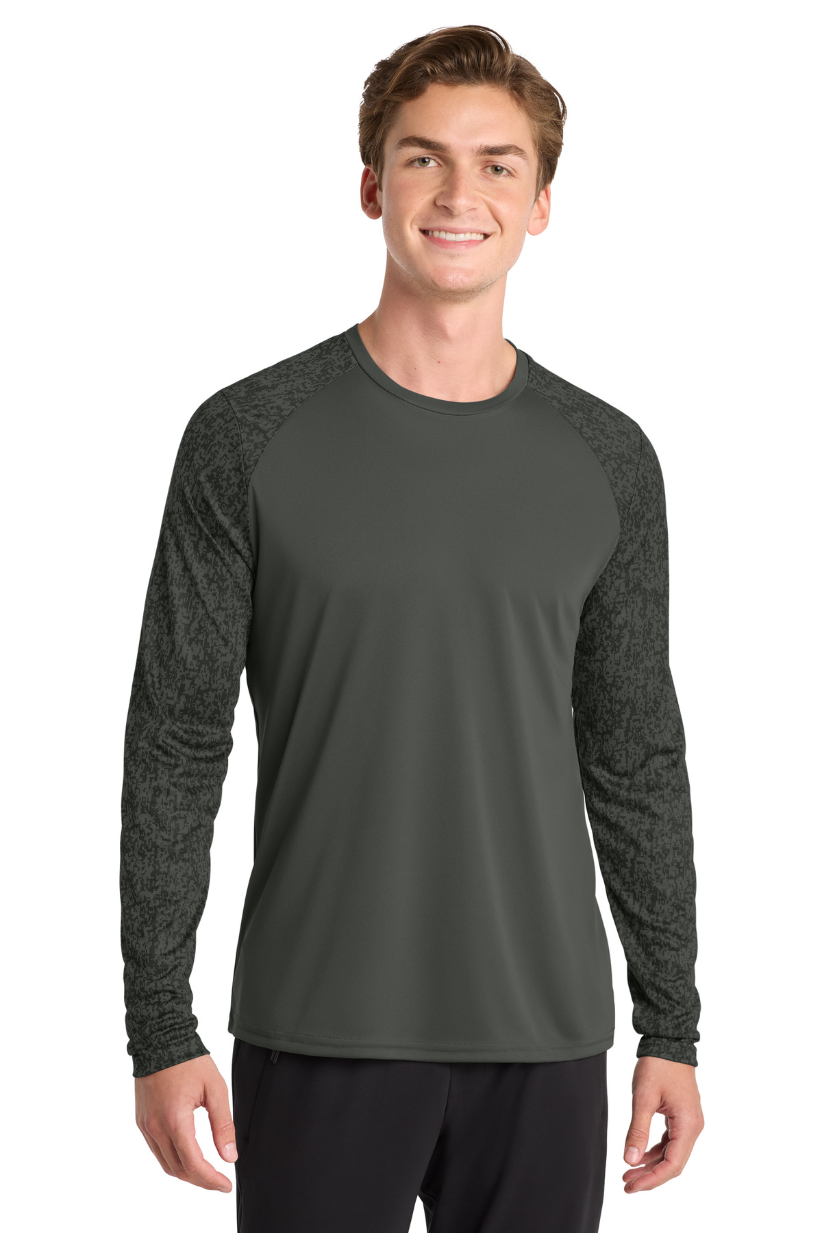 Sport-Tek Long Sleeve Digi Camo Tee