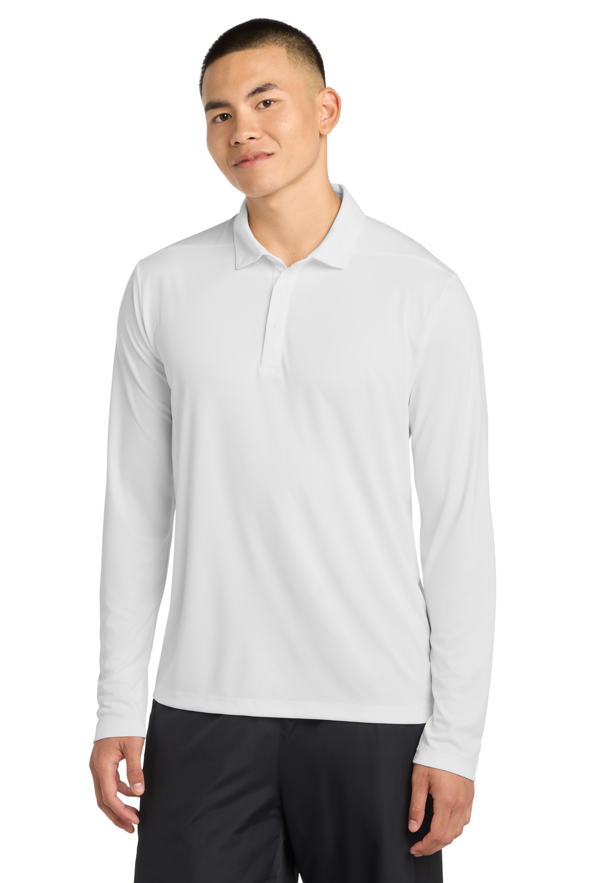 Sport-Tek Posi-UV Pro Long Sleeve Polo