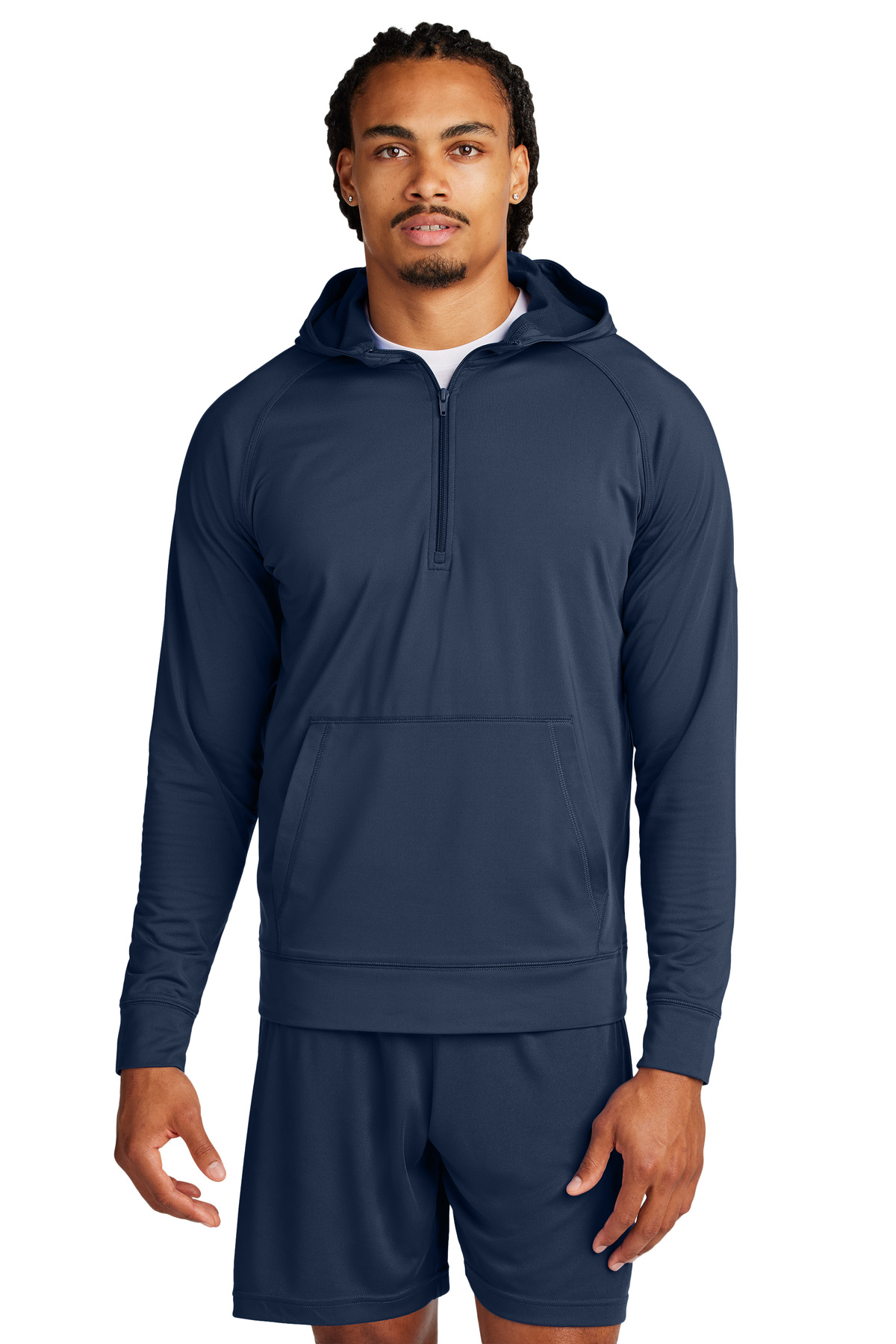 Sport-Tek Sport-Wick Stretch 1/2-Zip Hoodie
