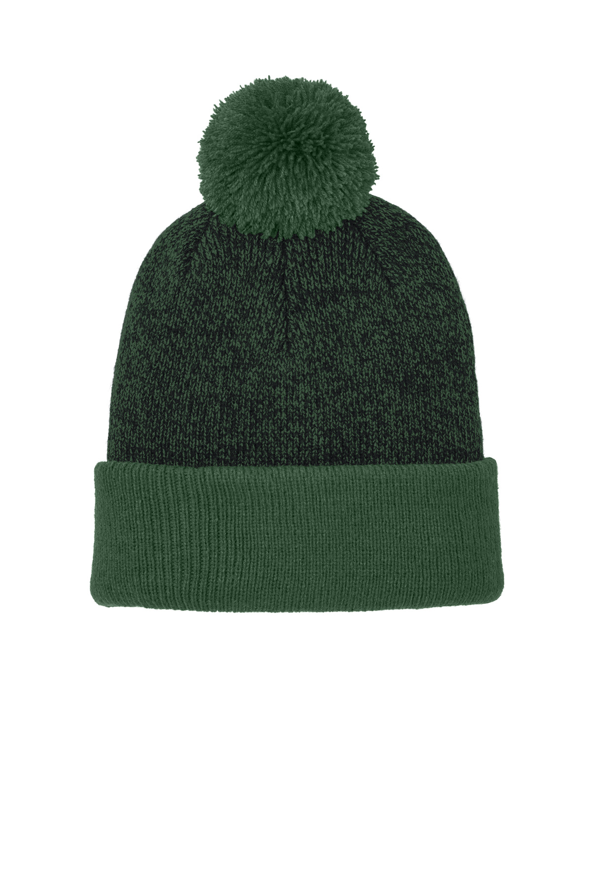 Sport-Tek Halftime Heather Pom Beanie