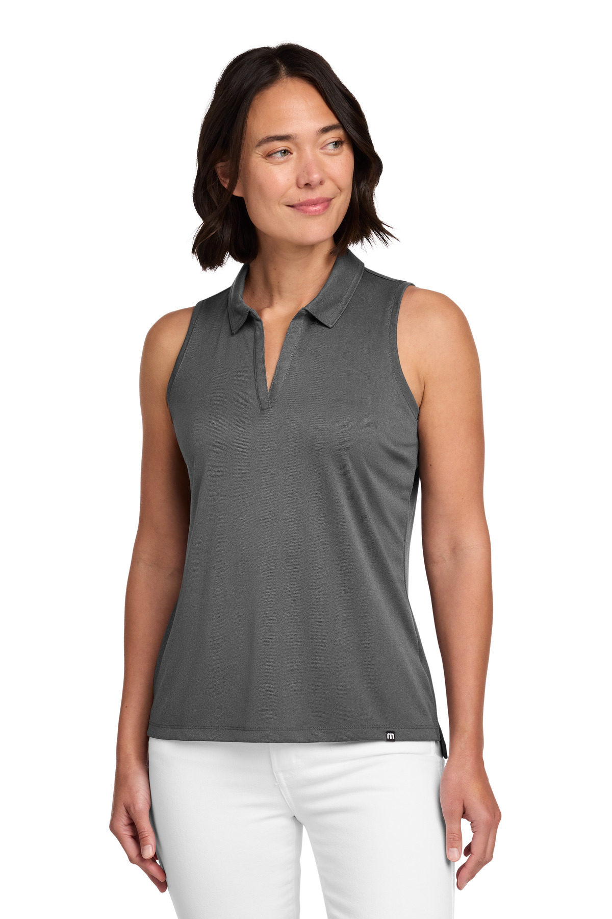 TravisMathew Women's Coto Performance Sleeveless Polo