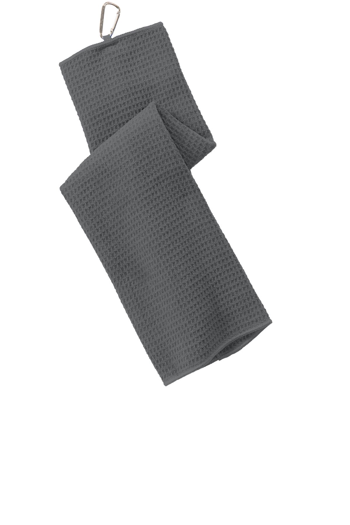 Port Authority Waffle Microfiber Golf Towel