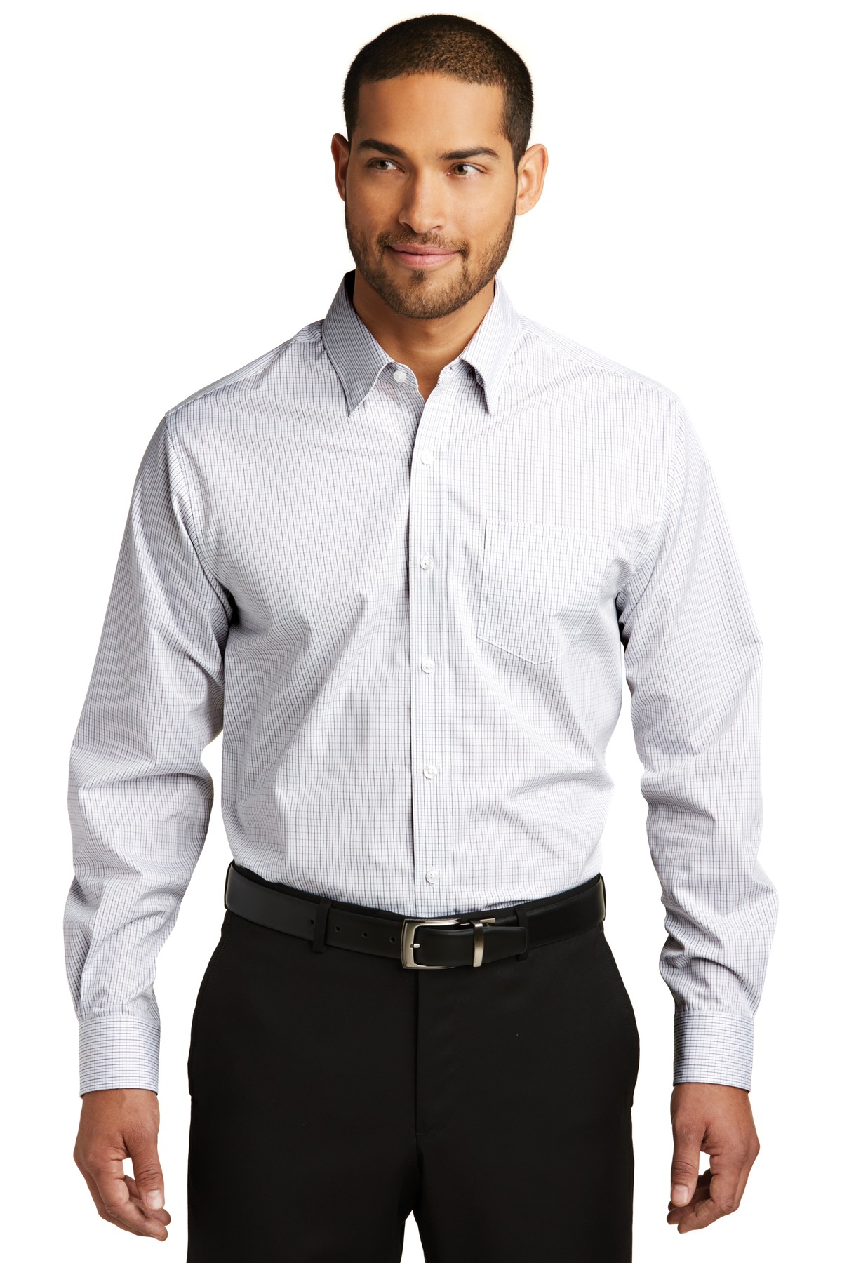 Port Authority Micro Tattersall Easy Care Shirt