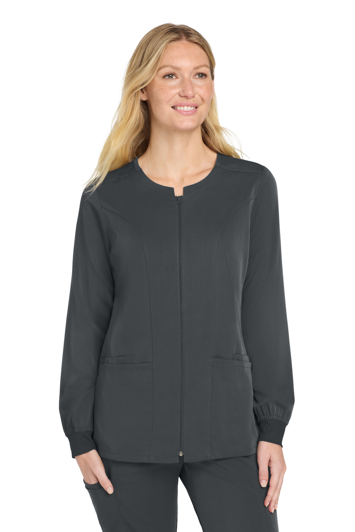 Wink Women's Premiere Flex Full-Zip Scrub Jacket